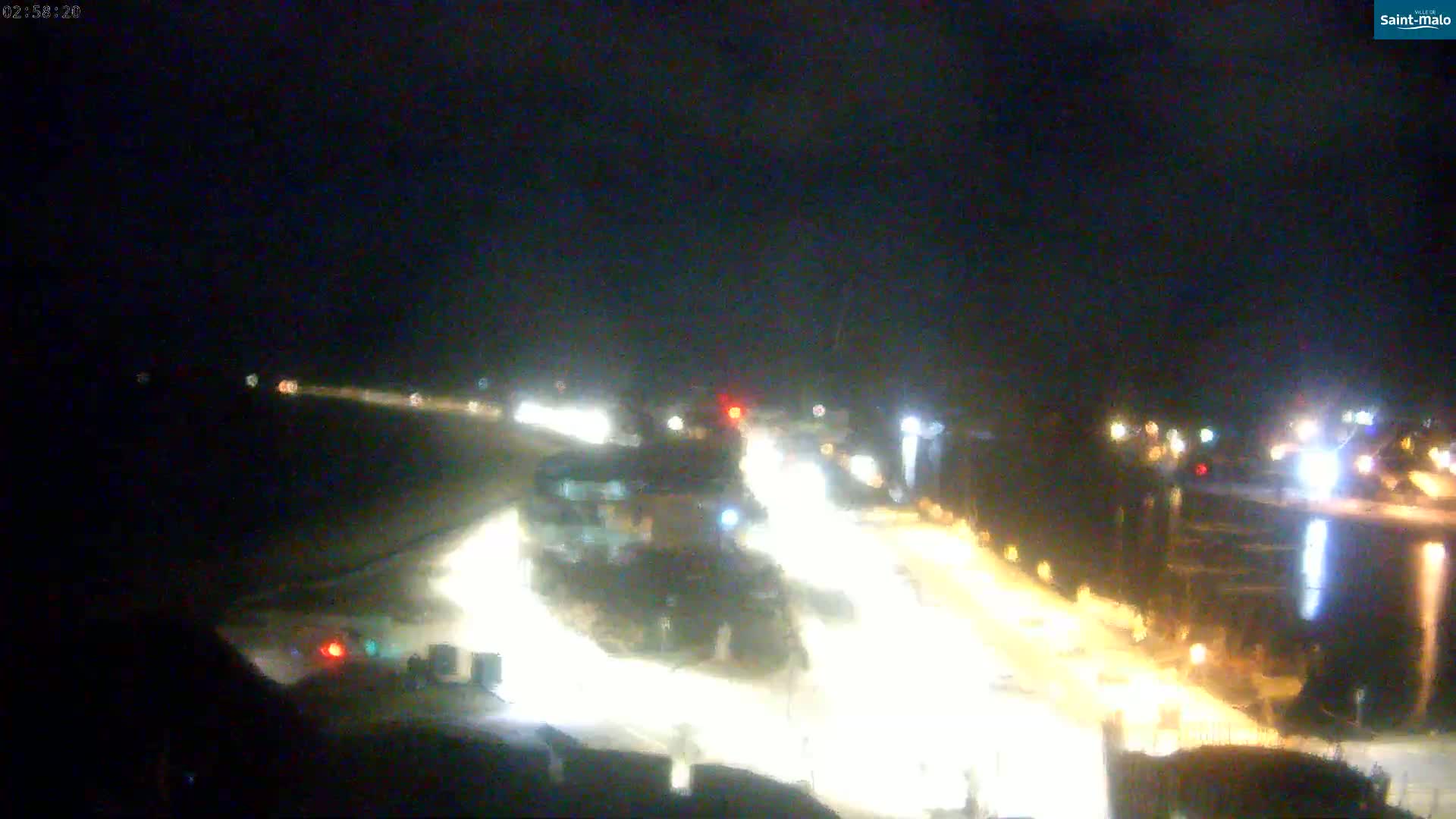 Saint-Malo City Skyline PTZ Live Cam - Saint-Malo, Ille-et-Vilaine, Bretagne, France
