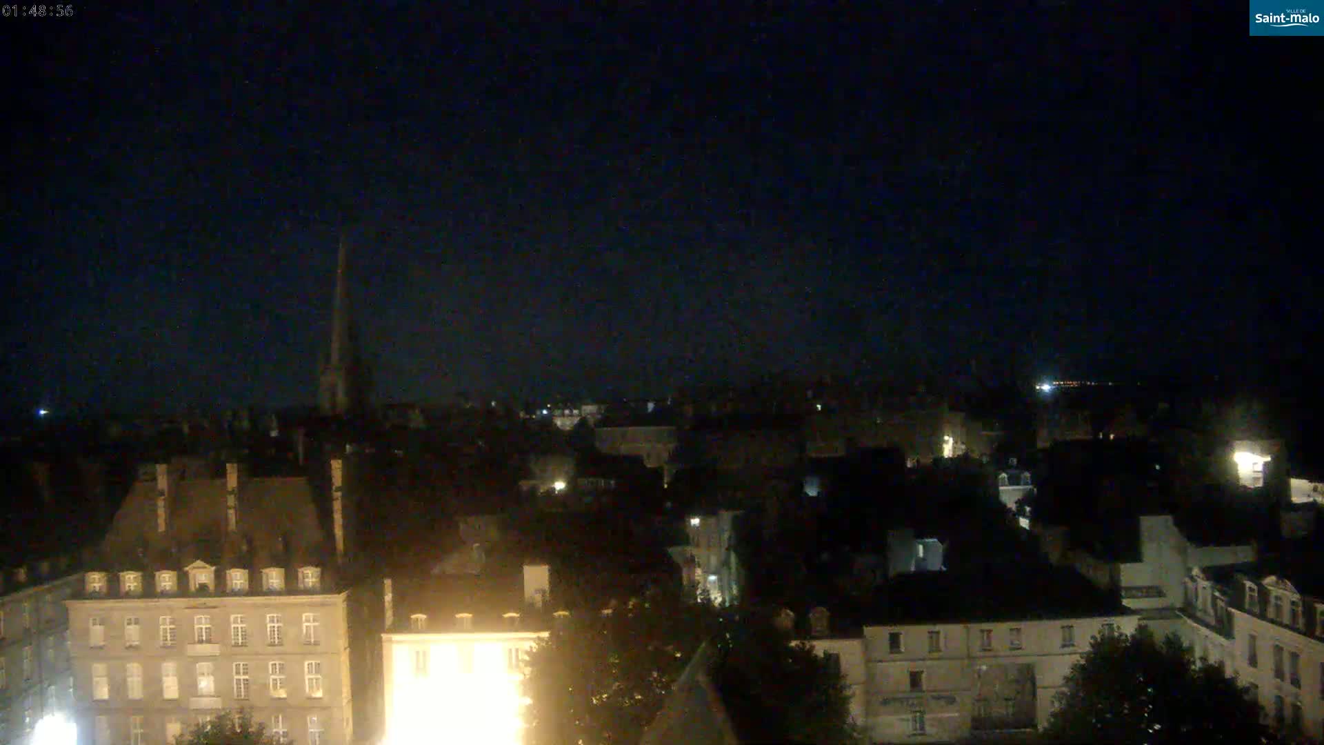 Saint-Malo City Skyline PTZ Live Cam - Saint-Malo, Ille-et-Vilaine, Bretagne, France