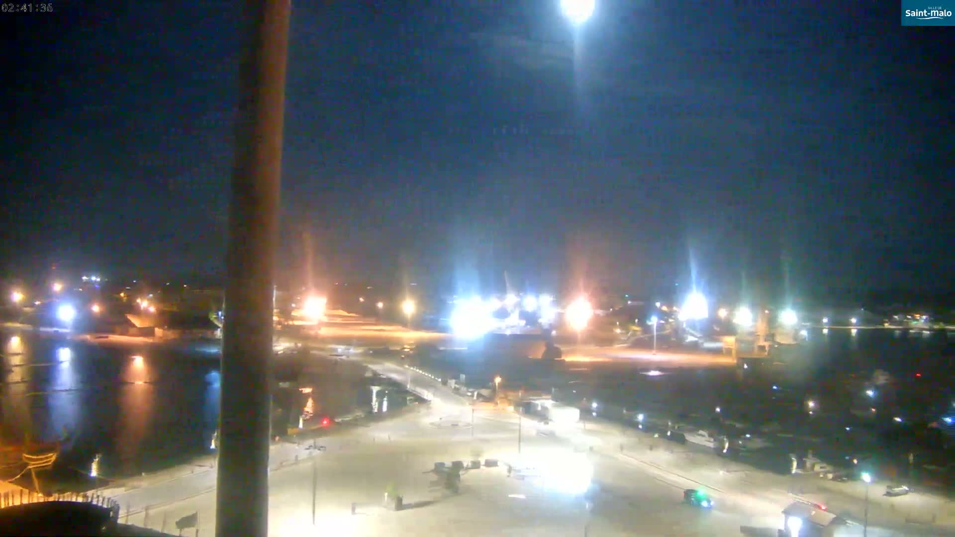 Saint-Malo City Skyline PTZ Live Cam - Saint-Malo, Ille-et-Vilaine, Bretagne, France