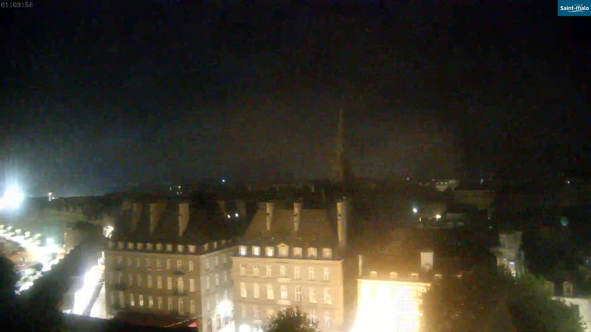 Saint-Malo City Skyline PTZ Live Cam - Saint-Malo, Ille-et-Vilaine, Bretagne, France