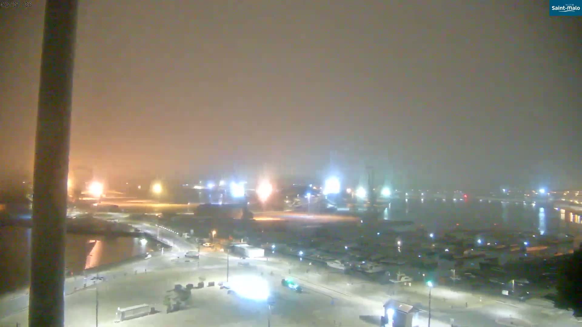 Saint-Malo City Skyline PTZ Live Cam - Saint-Malo, Ille-et-Vilaine, Bretagne, France