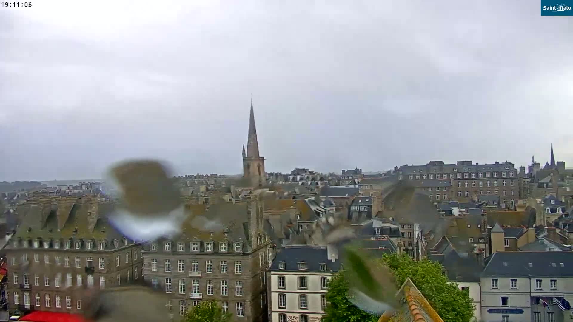 Saint-Malo City Skyline PTZ Live Cam - Saint-Malo, Ille-et-Vilaine, Bretagne, France