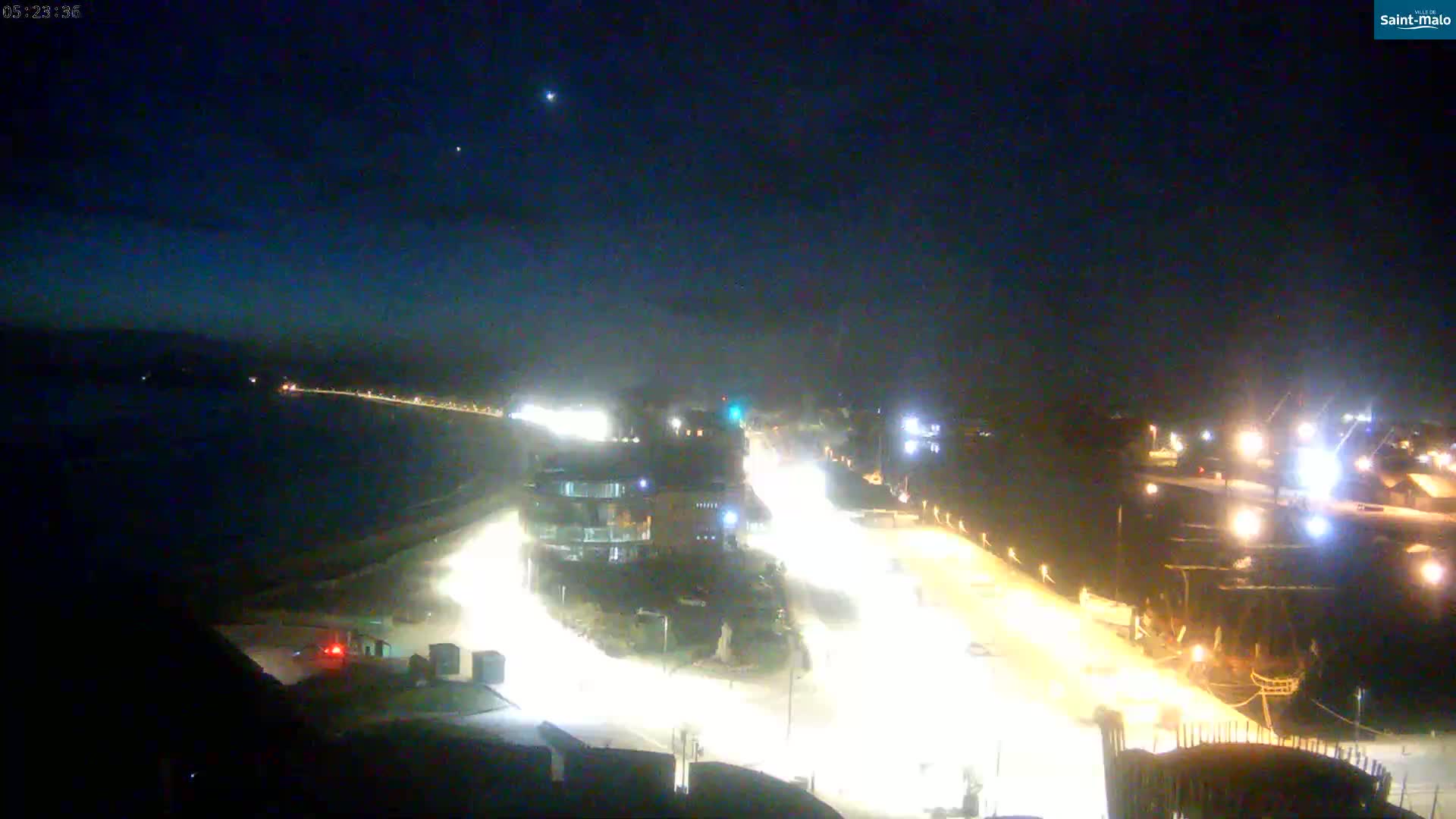 Saint-Malo City Skyline PTZ Live Cam - Saint-Malo, Ille-et-Vilaine, Bretagne, France