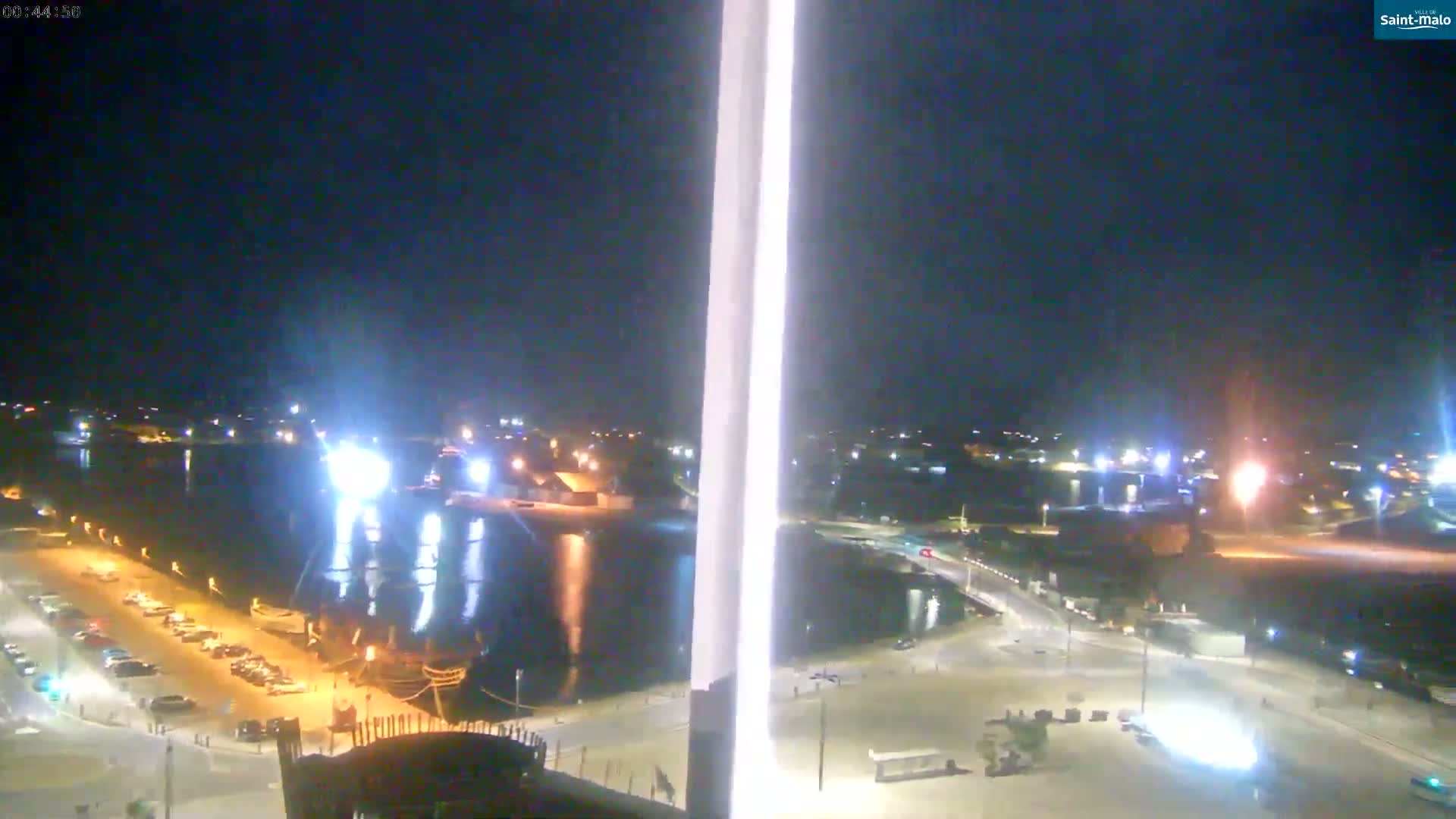 Saint-Malo City Skyline PTZ Live Cam - Saint-Malo, Ille-et-Vilaine, Bretagne, France