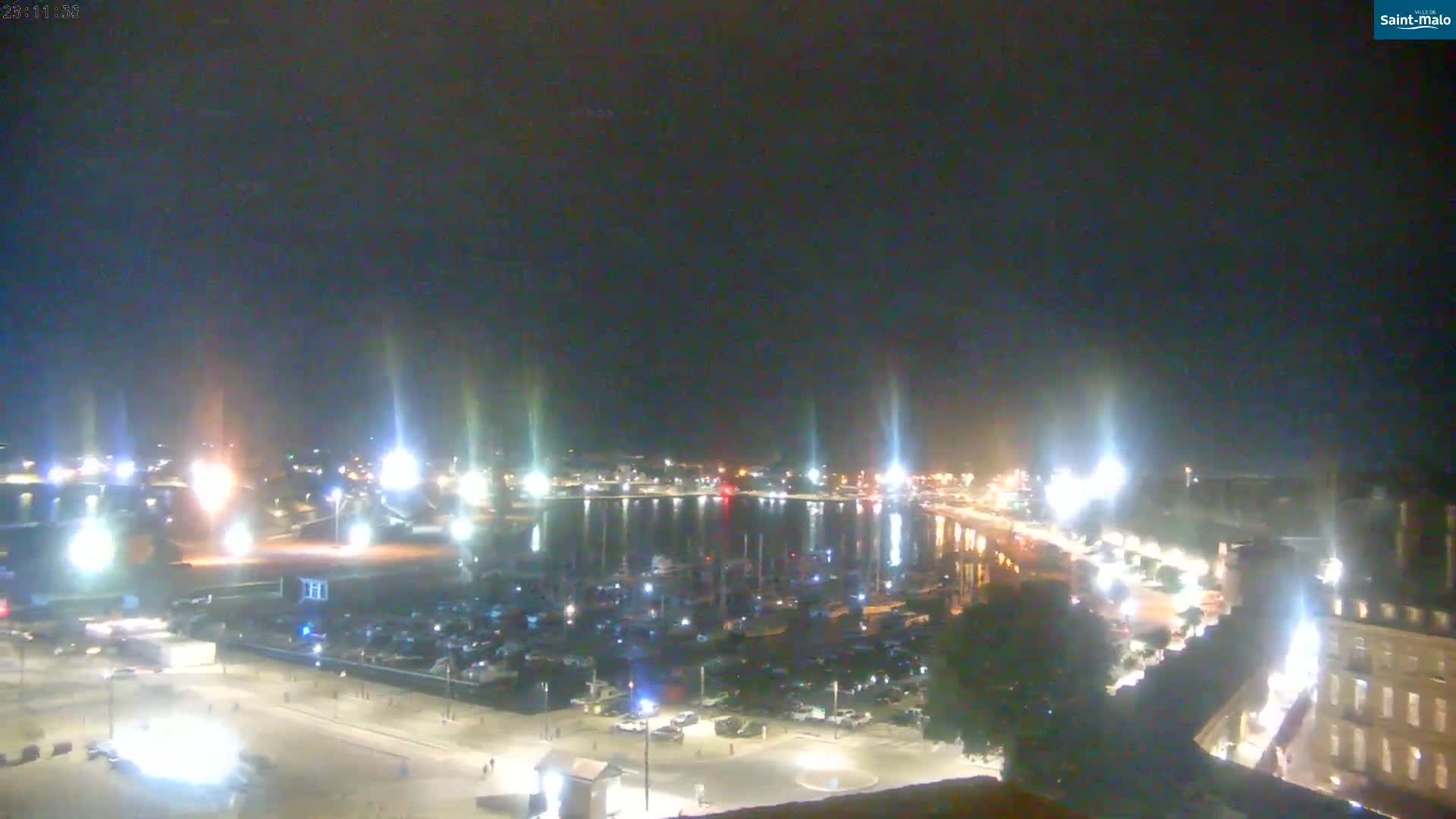 Saint-Malo City Skyline PTZ Live Cam - Saint-Malo, Ille-et-Vilaine, Bretagne, France