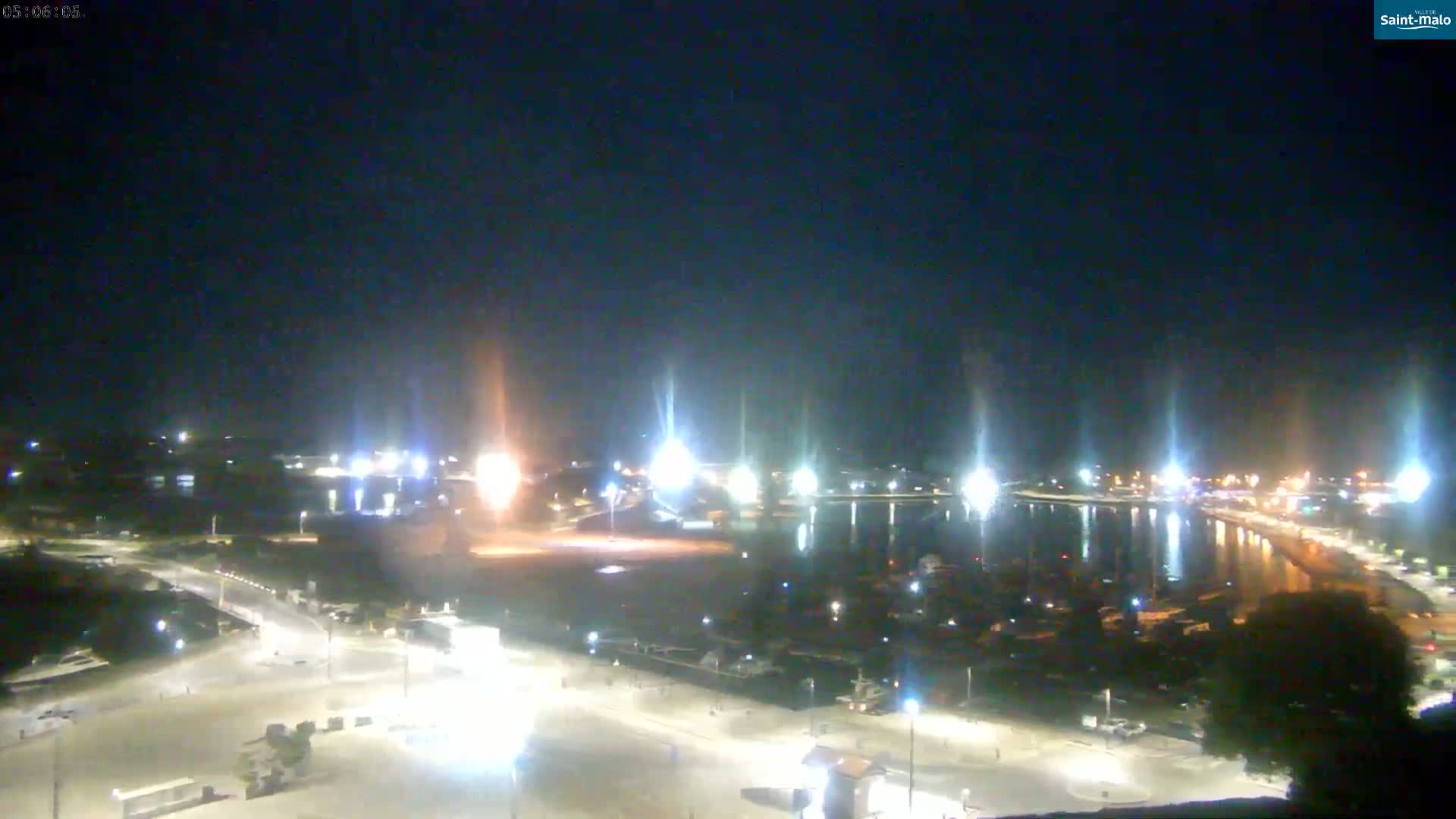 Saint-Malo City Skyline PTZ Live Cam - Saint-Malo, Ille-et-Vilaine, Bretagne, France