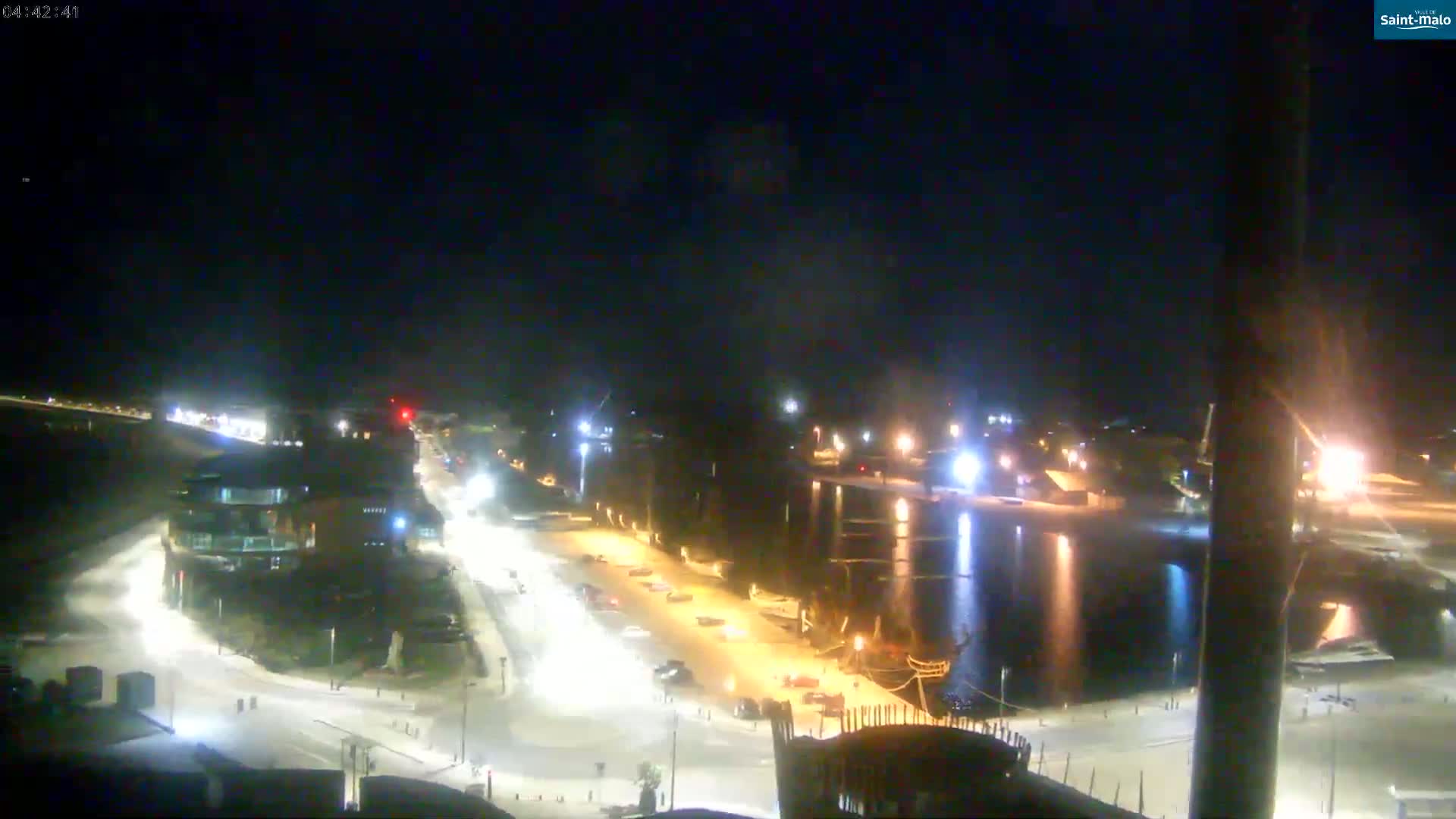 Saint-Malo City Skyline PTZ Live Cam - Saint-Malo, Ille-et-Vilaine, Bretagne, France