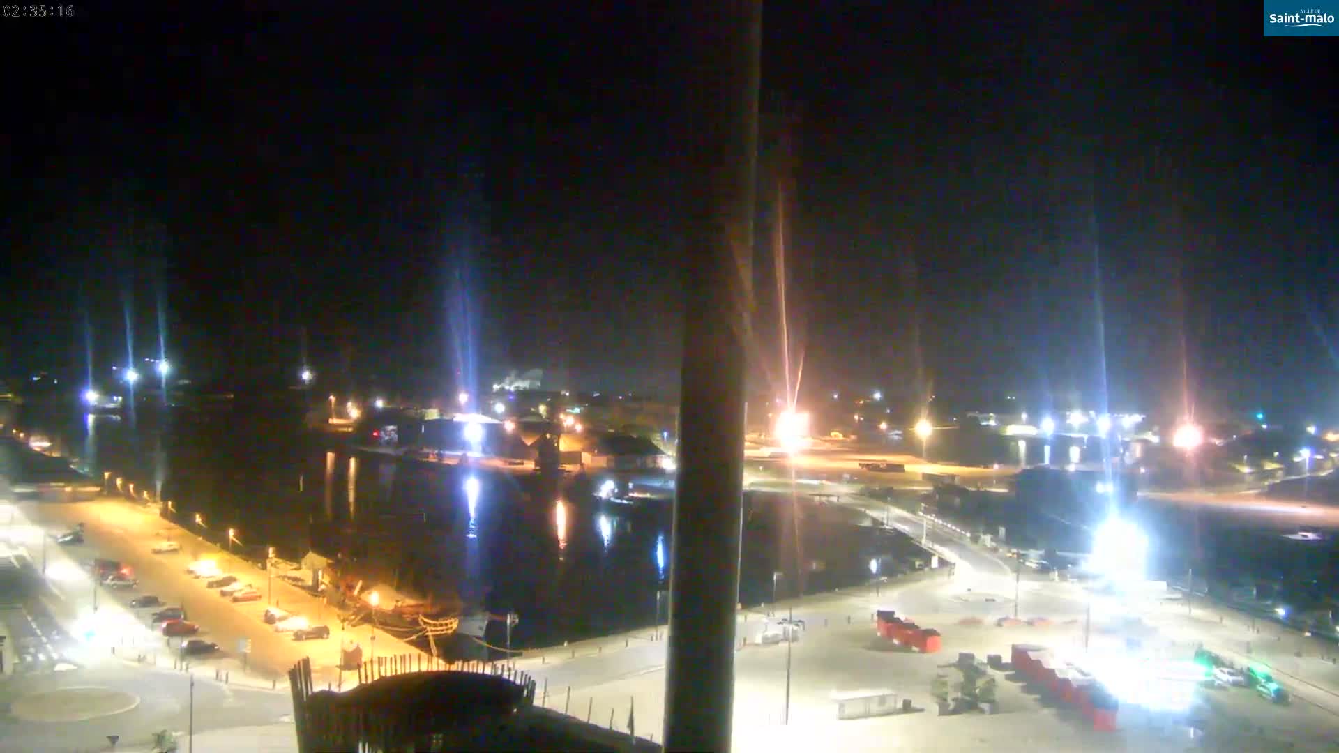 Saint-Malo City Skyline PTZ Live Cam - Saint-Malo, Ille-et-Vilaine, Bretagne, France