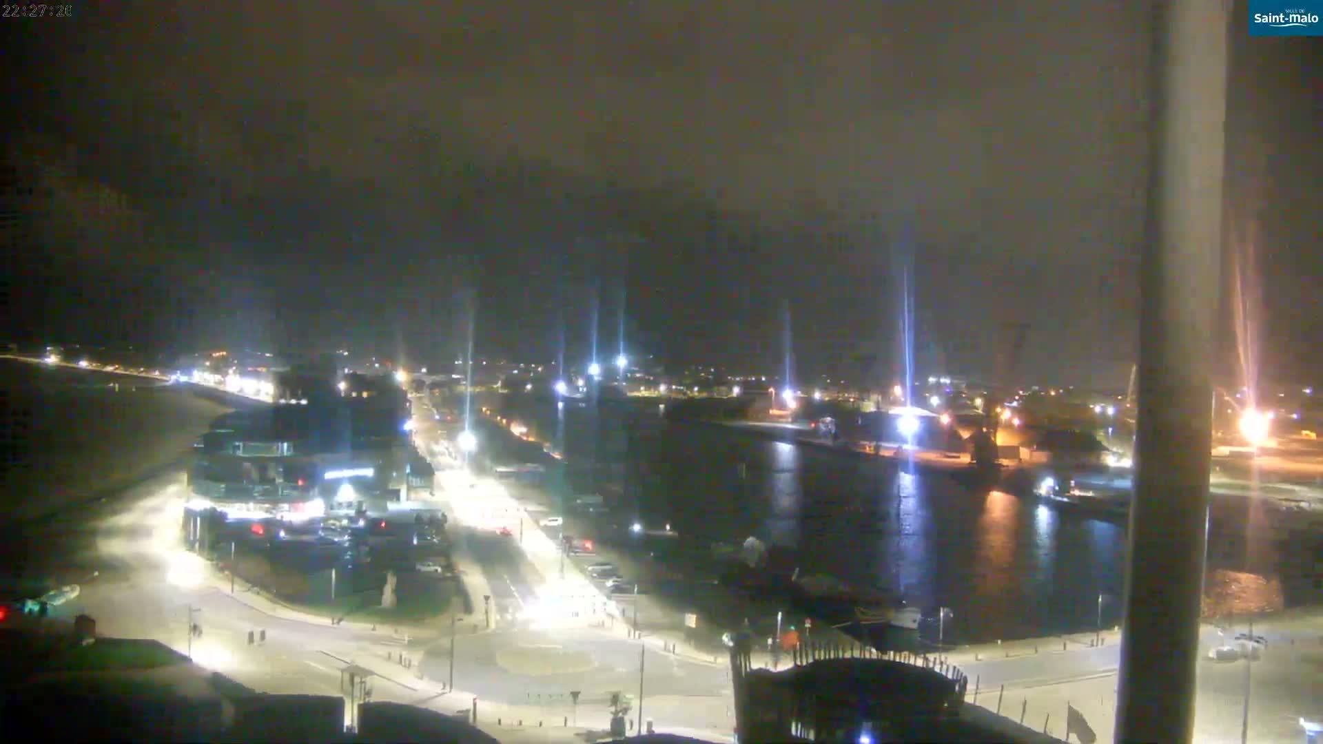 Saint-Malo City Skyline PTZ Live Cam - Saint-Malo, Ille-et-Vilaine, Bretagne, France