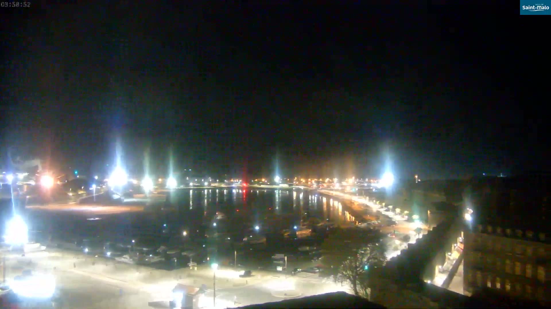Saint-Malo City Skyline PTZ Live Cam - Saint-Malo, Ille-et-Vilaine, Bretagne, France