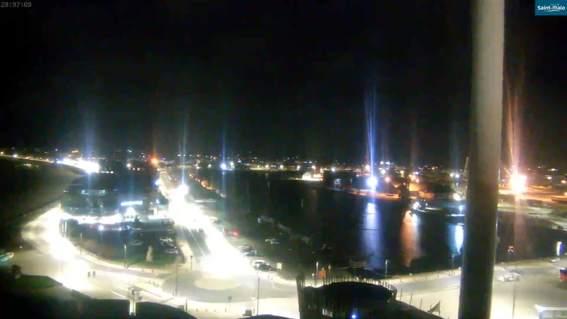 Saint-Malo City Skyline PTZ Live Cam - Saint-Malo, Ille-et-Vilaine, Bretagne, France