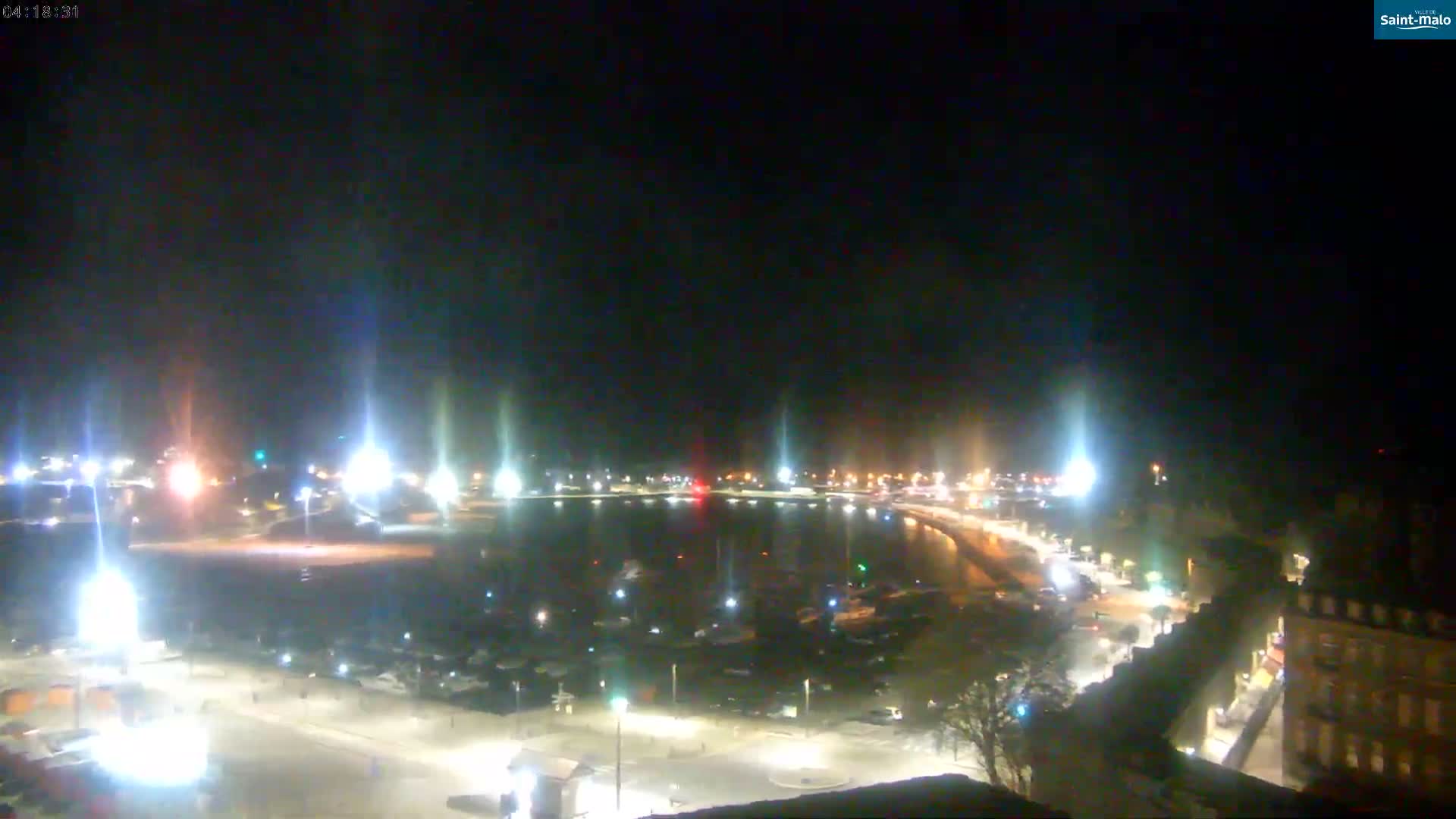 Saint-Malo City Skyline PTZ Live Cam - Saint-Malo, Ille-et-Vilaine, Bretagne, France