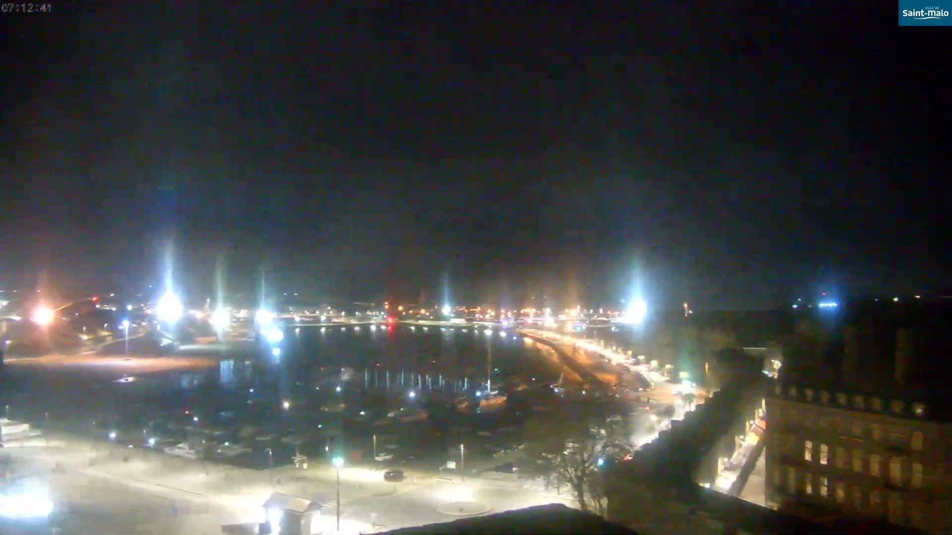 Saint-Malo City Skyline PTZ Live Cam - Saint-Malo, Ille-et-Vilaine, Bretagne, France