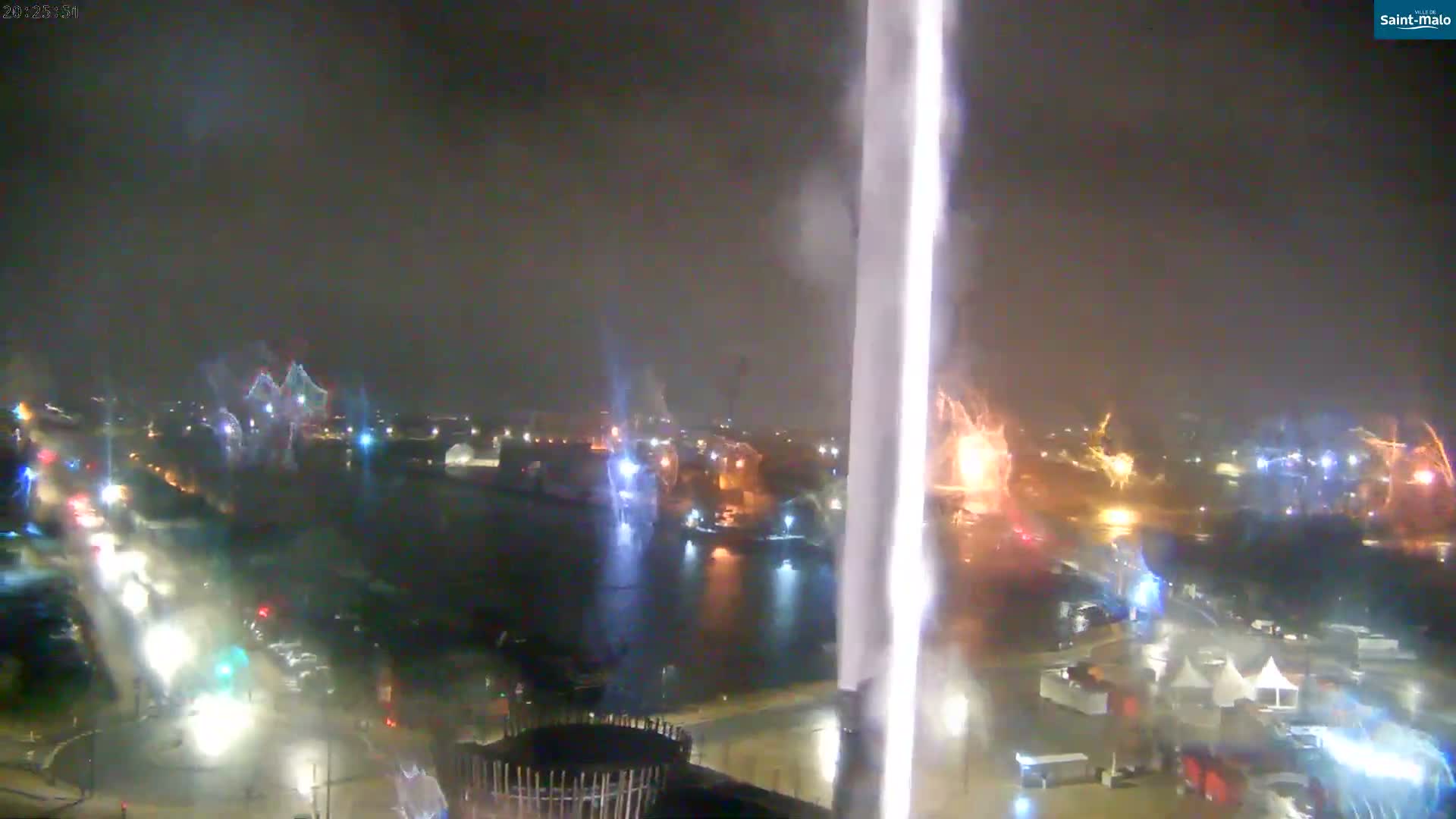 Saint-Malo City Skyline PTZ Live Cam - Saint-Malo, Ille-et-Vilaine, Bretagne, France