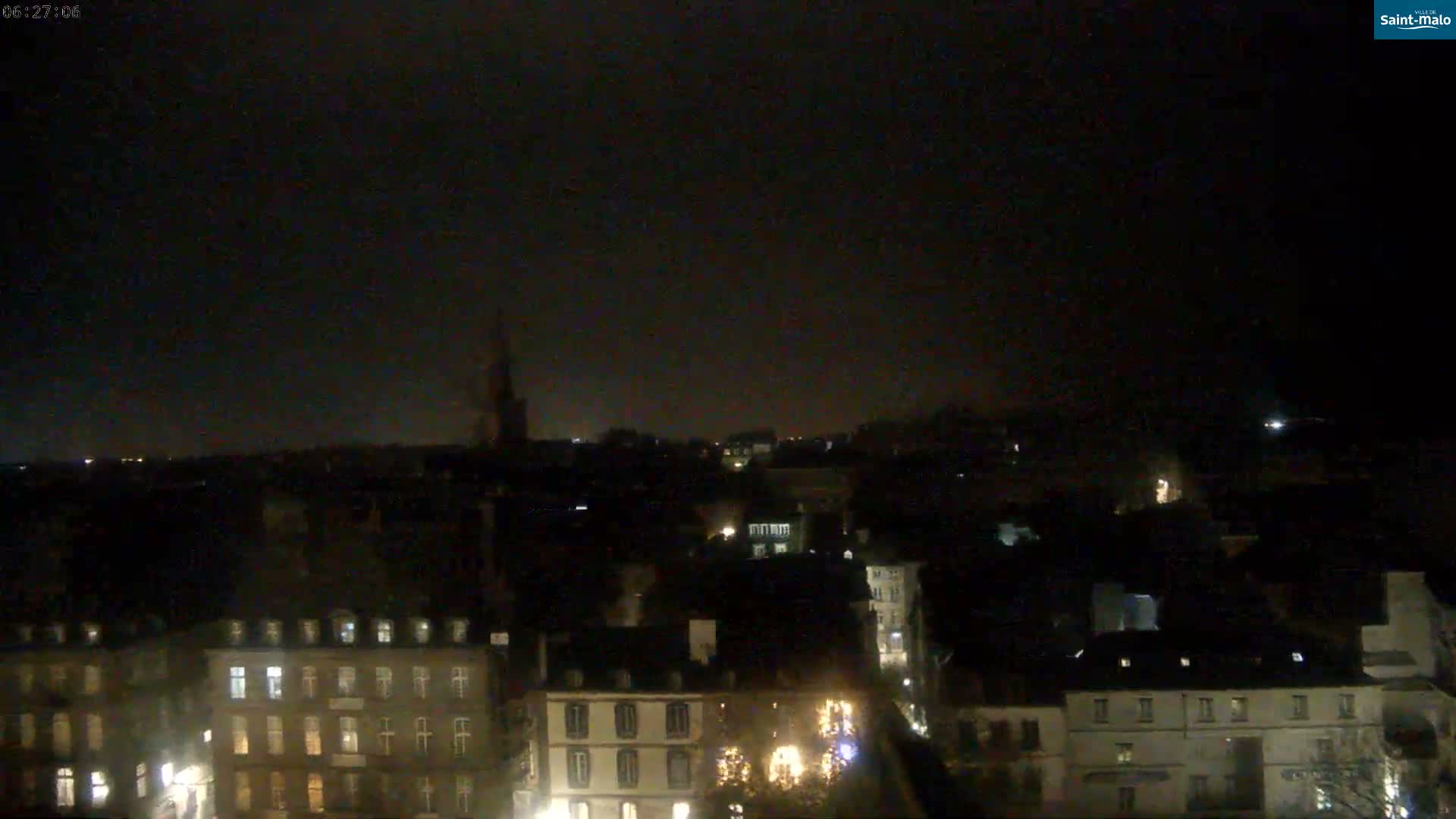 Saint-Malo City Skyline PTZ Live Cam - Saint-Malo, Ille-et-Vilaine, Bretagne, France
