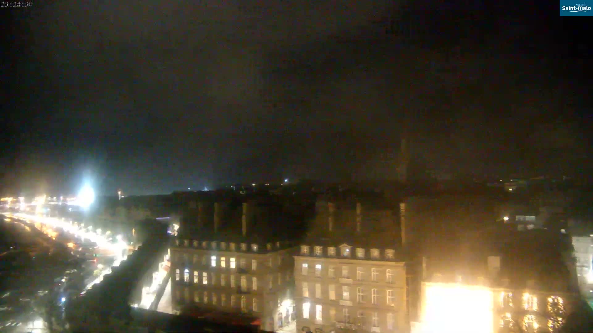 Saint-Malo City Skyline PTZ Live Cam - Saint-Malo, Ille-et-Vilaine, Bretagne, France