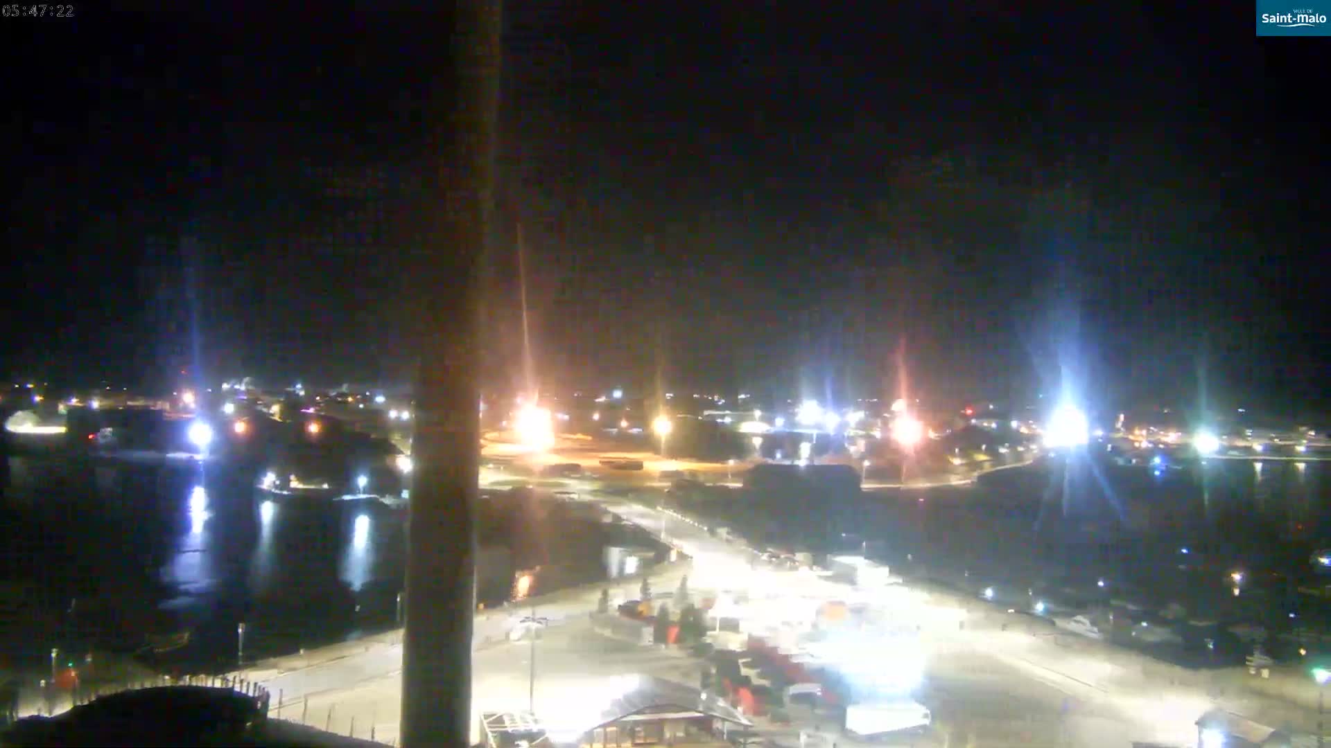 Saint-Malo City Skyline PTZ Live Cam - Saint-Malo, Ille-et-Vilaine, Bretagne, France