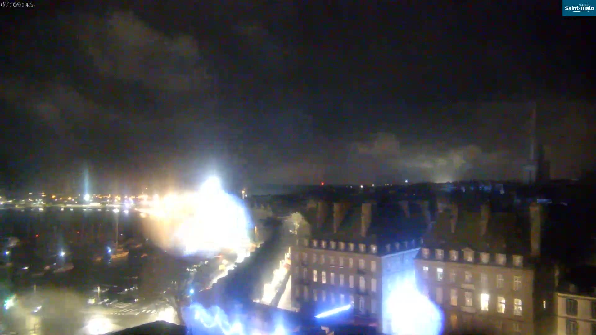 Saint-Malo City Skyline PTZ Live Cam - Saint-Malo, Ille-et-Vilaine, Bretagne, France