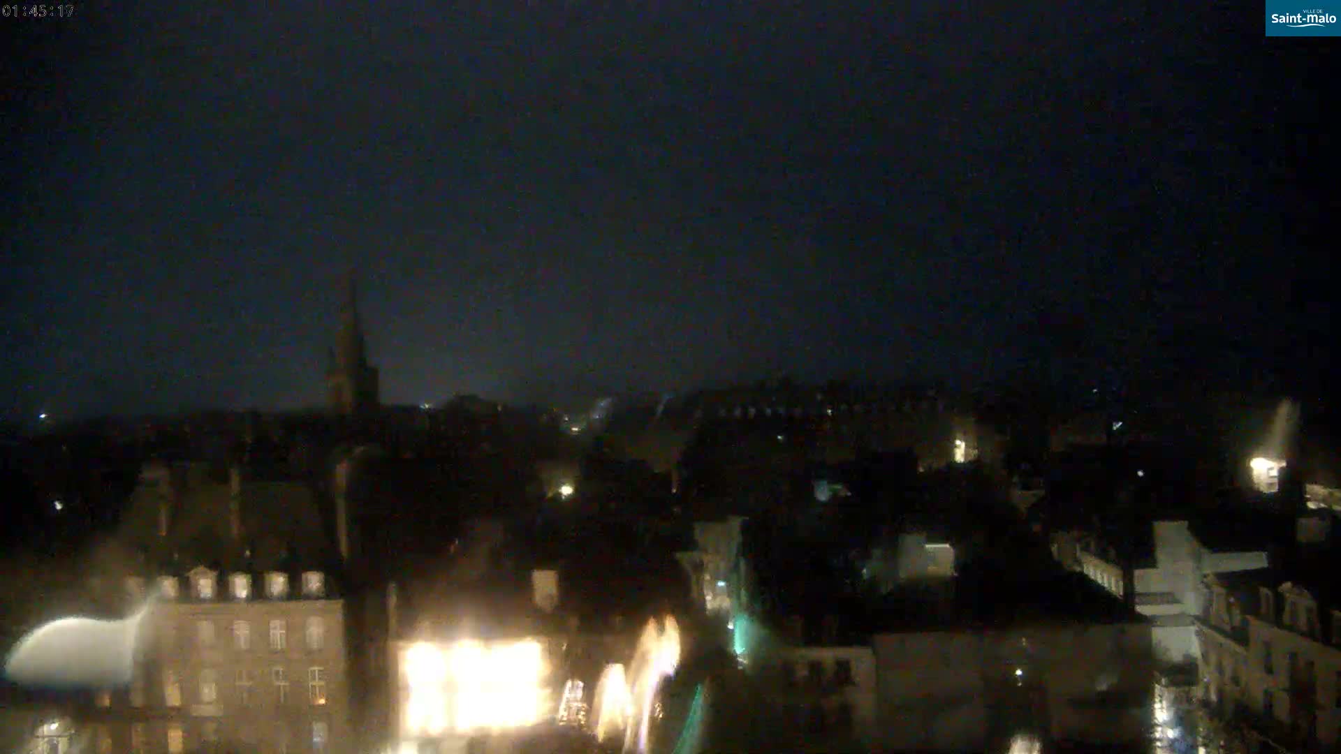 Saint-Malo City Skyline PTZ Live Cam - Saint-Malo, Ille-et-Vilaine, Bretagne, France