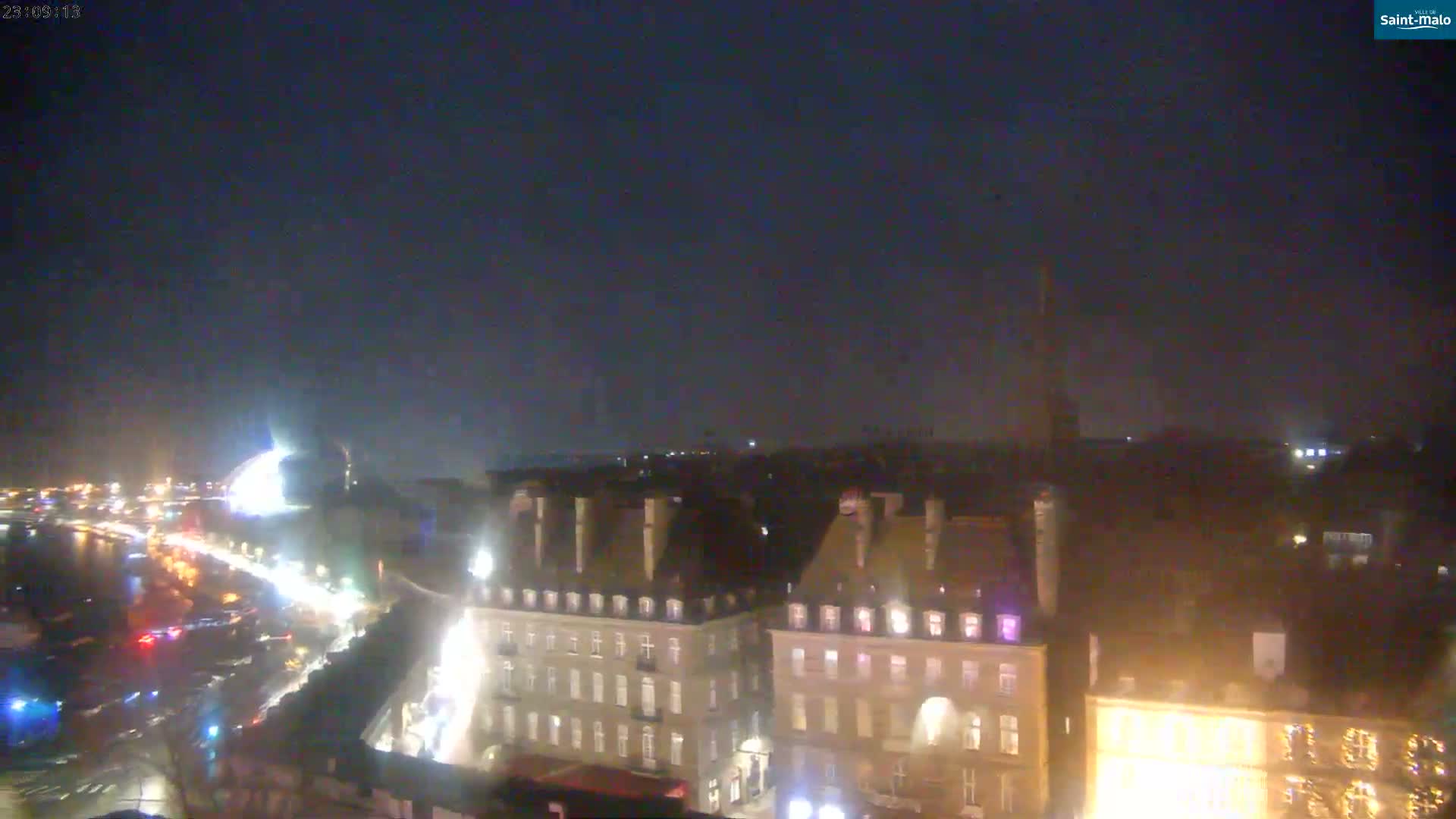 Saint-Malo City Skyline PTZ Live Cam - Saint-Malo, Ille-et-Vilaine, Bretagne, France