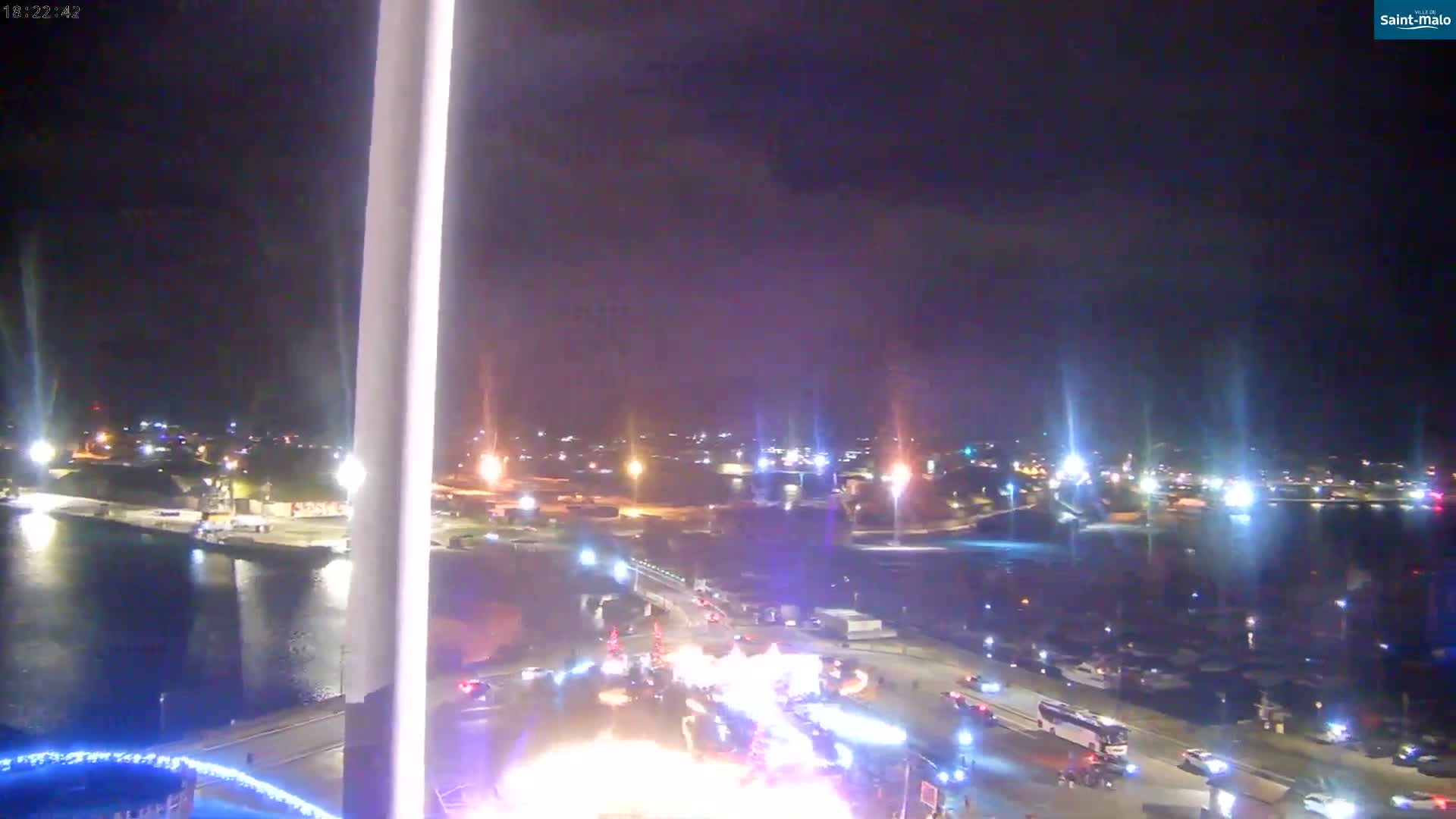 Saint-Malo City Skyline PTZ Live Cam - Saint-Malo, Ille-et-Vilaine, Bretagne, France