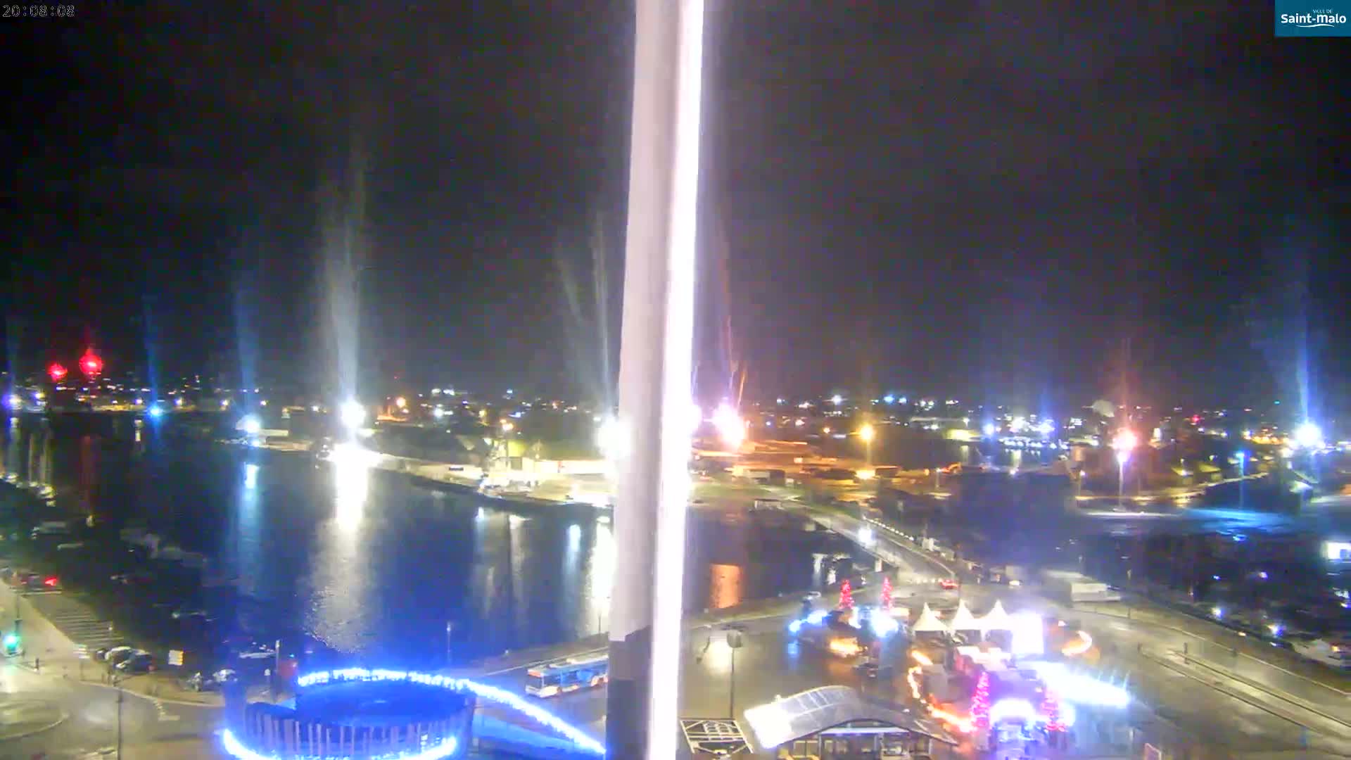 Saint-Malo City Skyline PTZ Live Cam - Saint-Malo, Ille-et-Vilaine, Bretagne, France