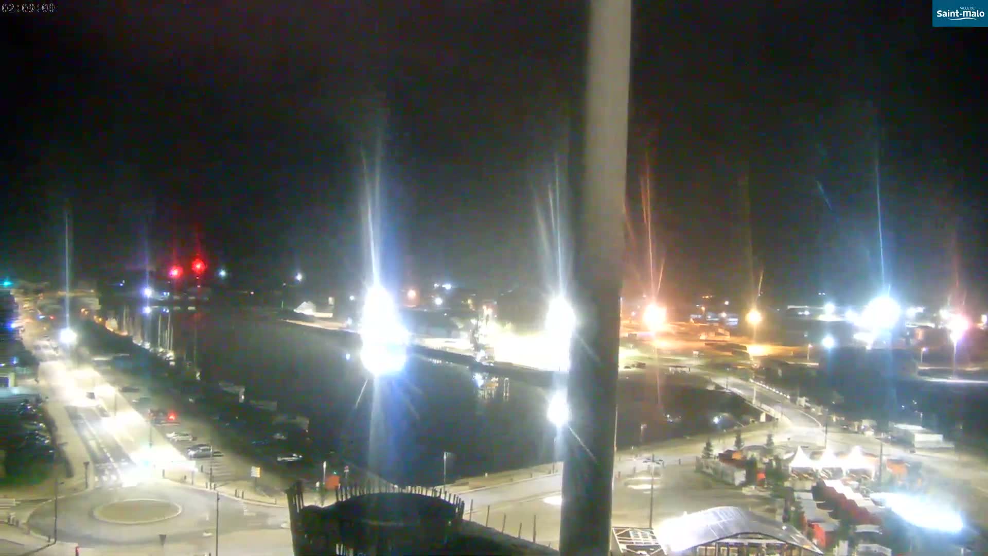 Saint-Malo City Skyline PTZ Live Cam - Saint-Malo, Ille-et-Vilaine, Bretagne, France