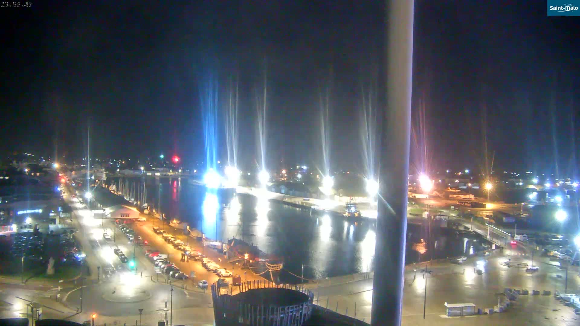 Saint-Malo City Skyline PTZ Live Cam - Saint-Malo, Ille-et-Vilaine, Bretagne, France