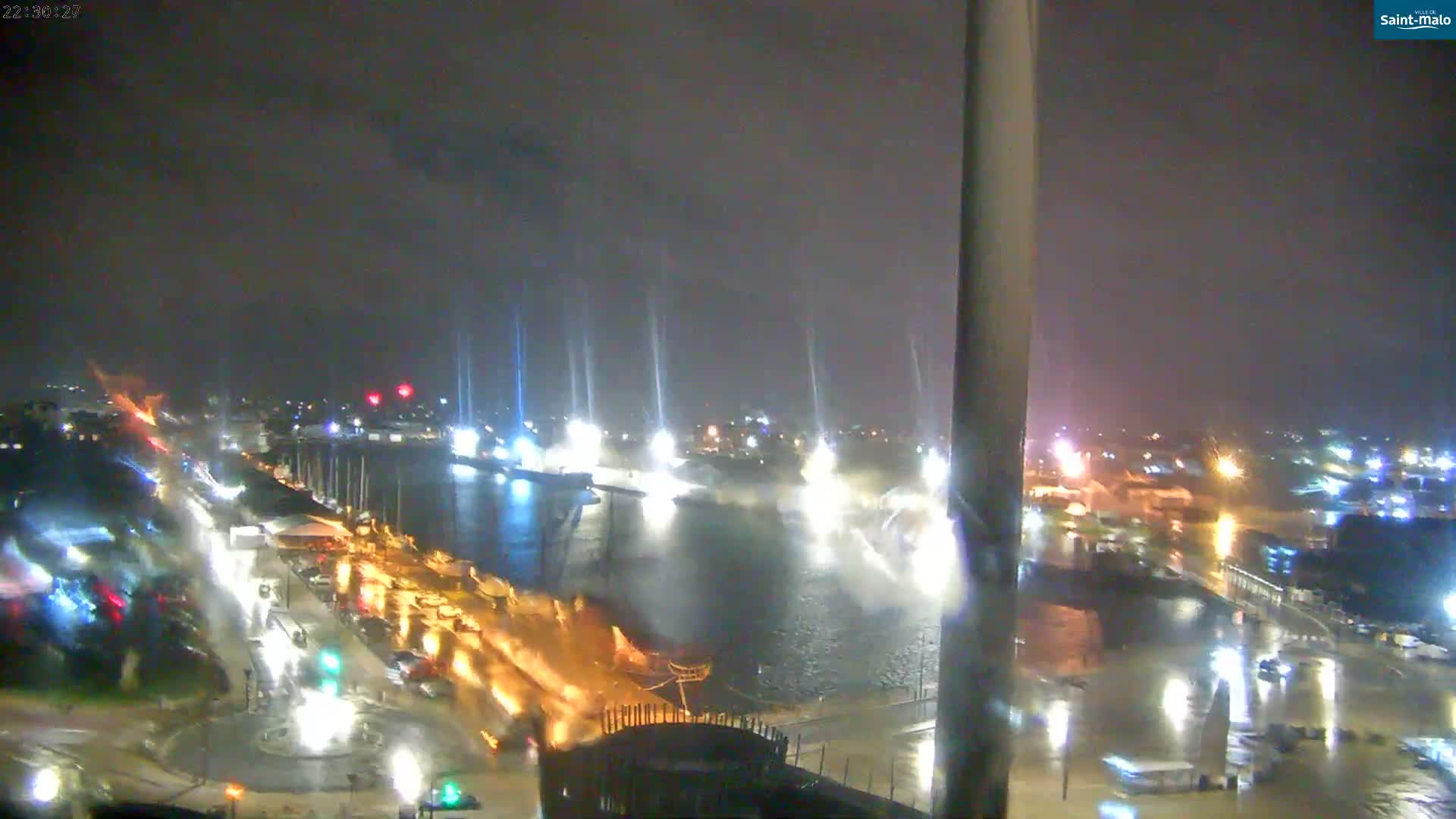 Saint-Malo City Skyline PTZ Live Cam - Saint-Malo, Ille-et-Vilaine, Bretagne, France