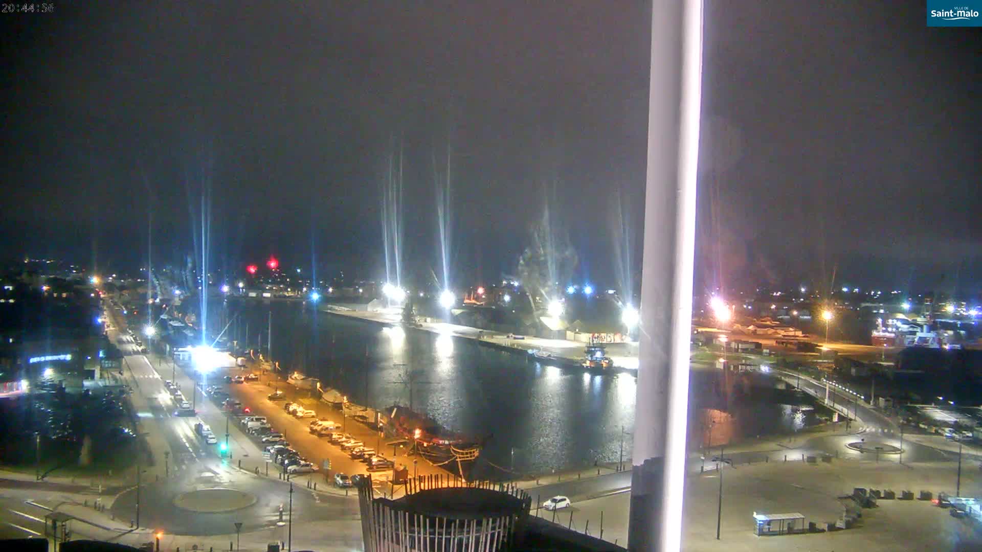 Saint-Malo City Skyline PTZ Live Cam - Saint-Malo, Ille-et-Vilaine, Bretagne, France