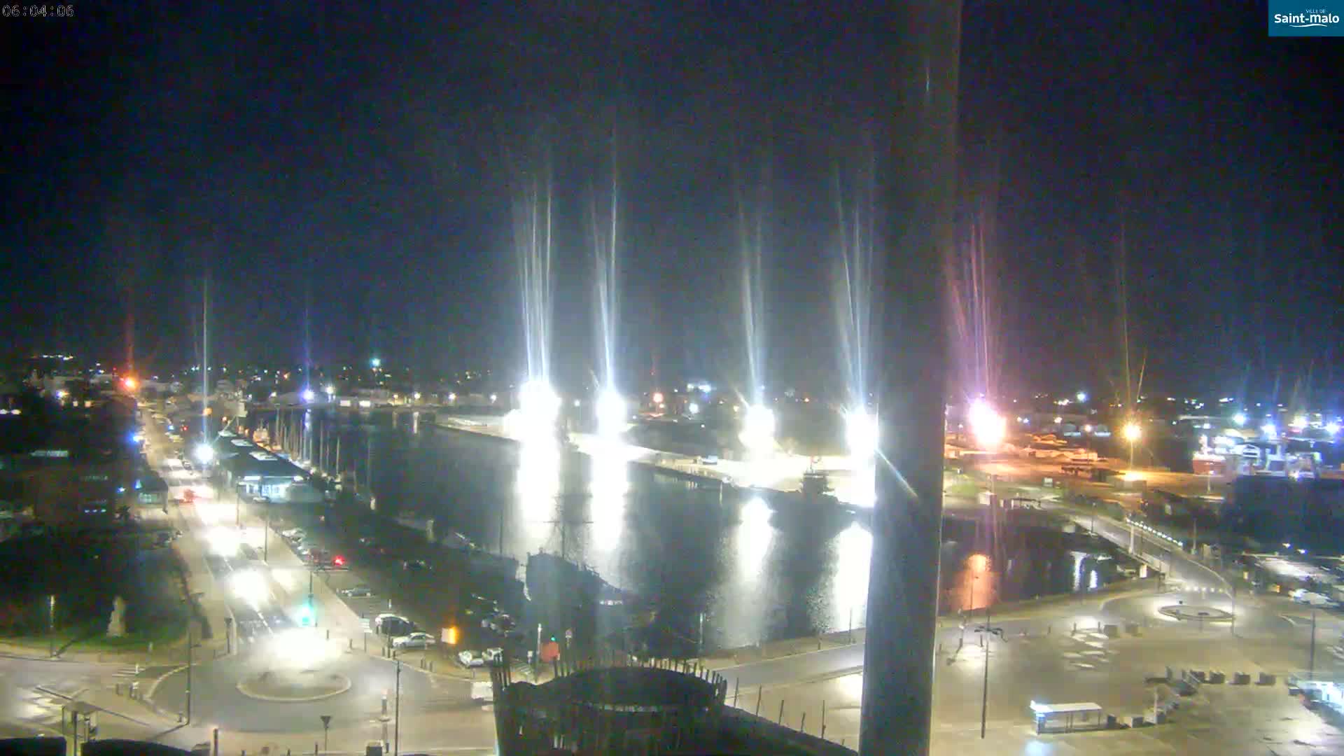 Saint-Malo City Skyline PTZ Live Cam - Saint-Malo, Ille-et-Vilaine, Bretagne, France