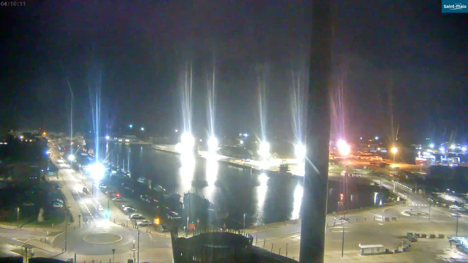 Saint-Malo City Skyline PTZ Live Cam - Saint-Malo, Ille-et-Vilaine, Bretagne, France