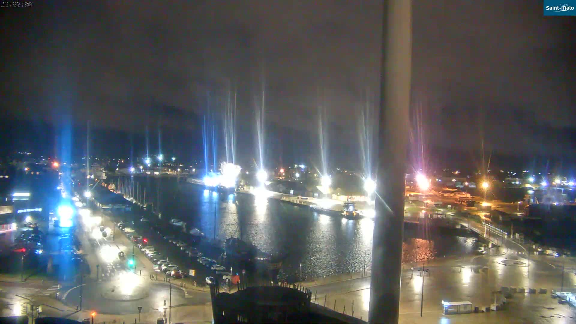 Saint-Malo City Skyline PTZ Live Cam - Saint-Malo, Ille-et-Vilaine, Bretagne, France