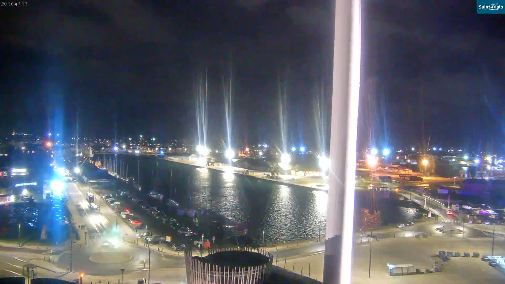 Saint-Malo City Skyline PTZ Live Cam - Saint-Malo, Ille-et-Vilaine, Bretagne, France