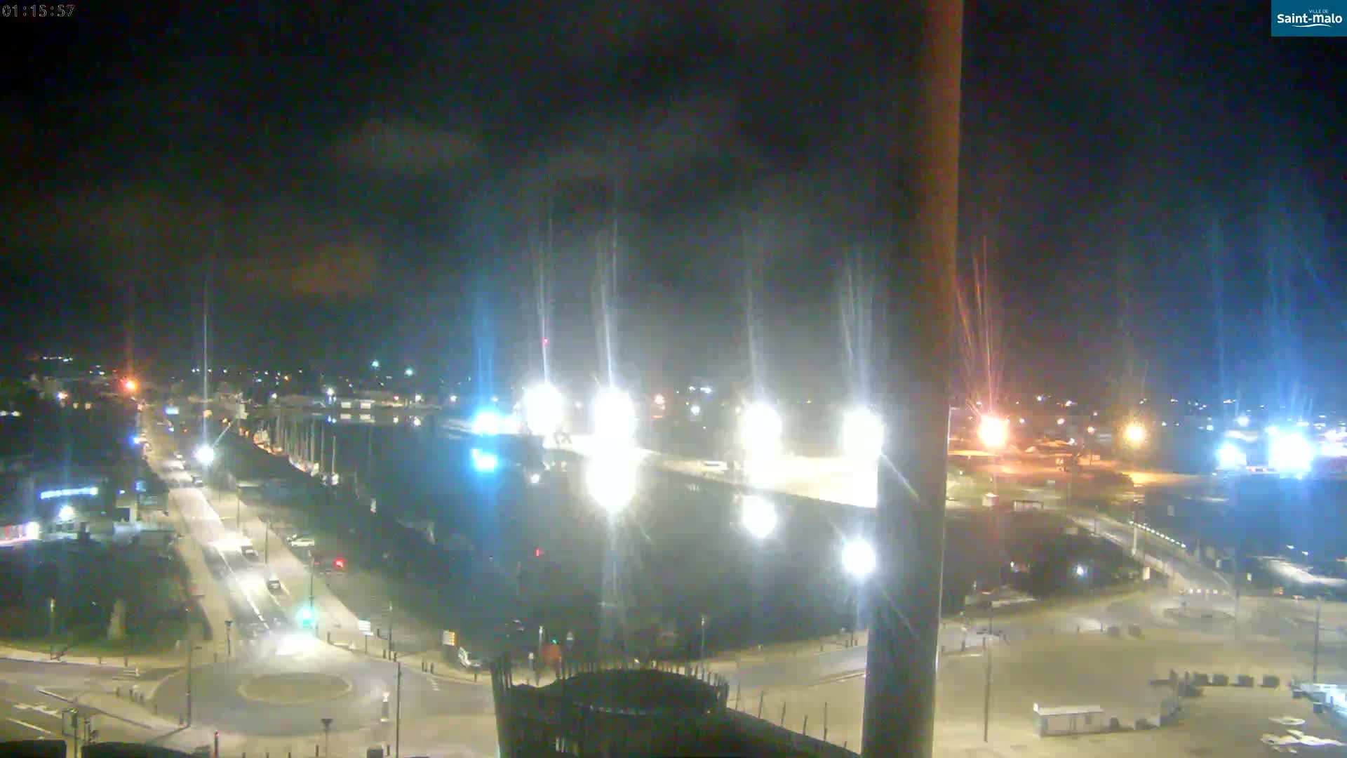 Saint-Malo City Skyline PTZ Live Cam - Saint-Malo, Ille-et-Vilaine, Bretagne, France