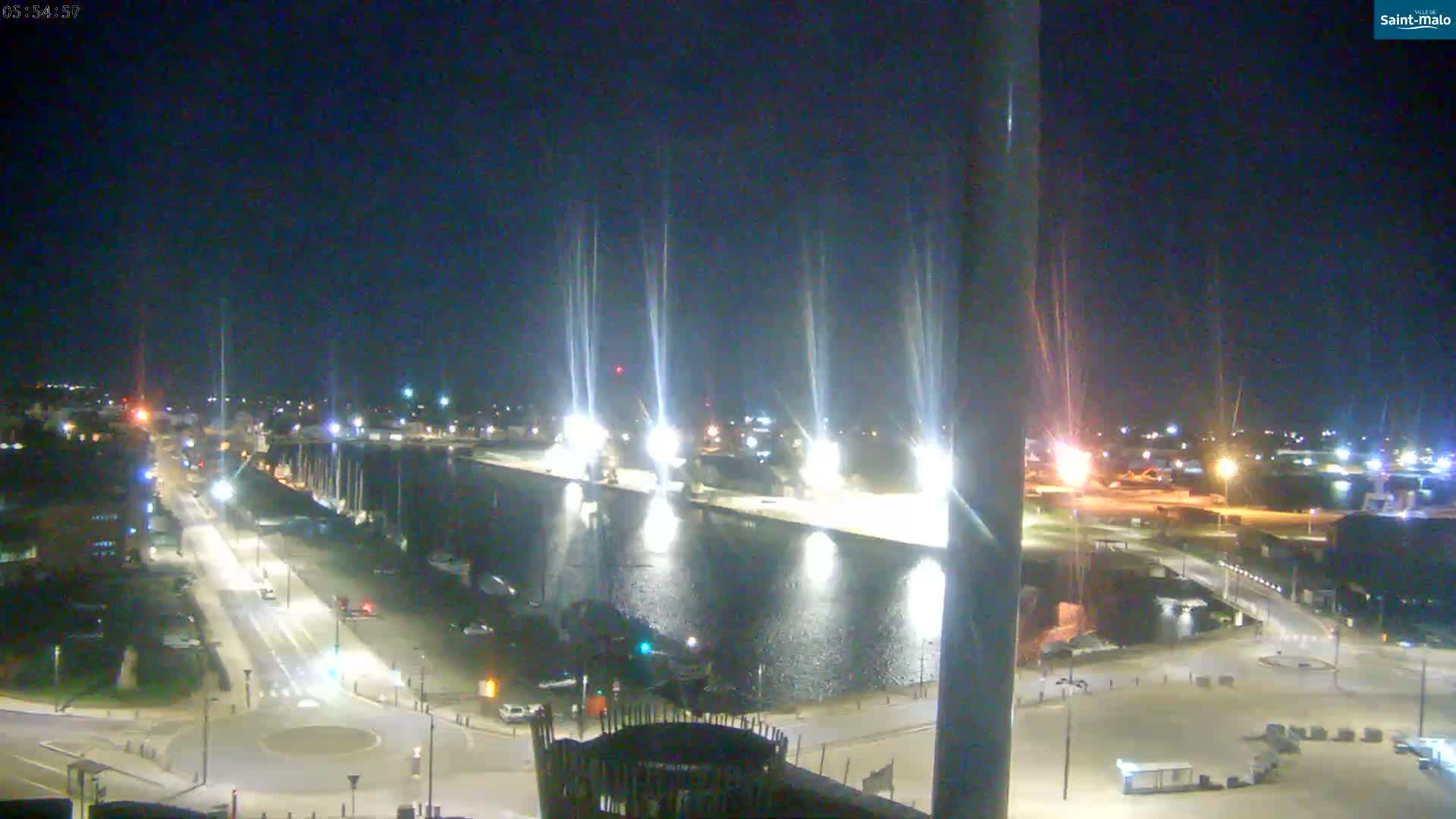 Saint-Malo City Skyline PTZ Live Cam - Saint-Malo, Ille-et-Vilaine, Bretagne, France