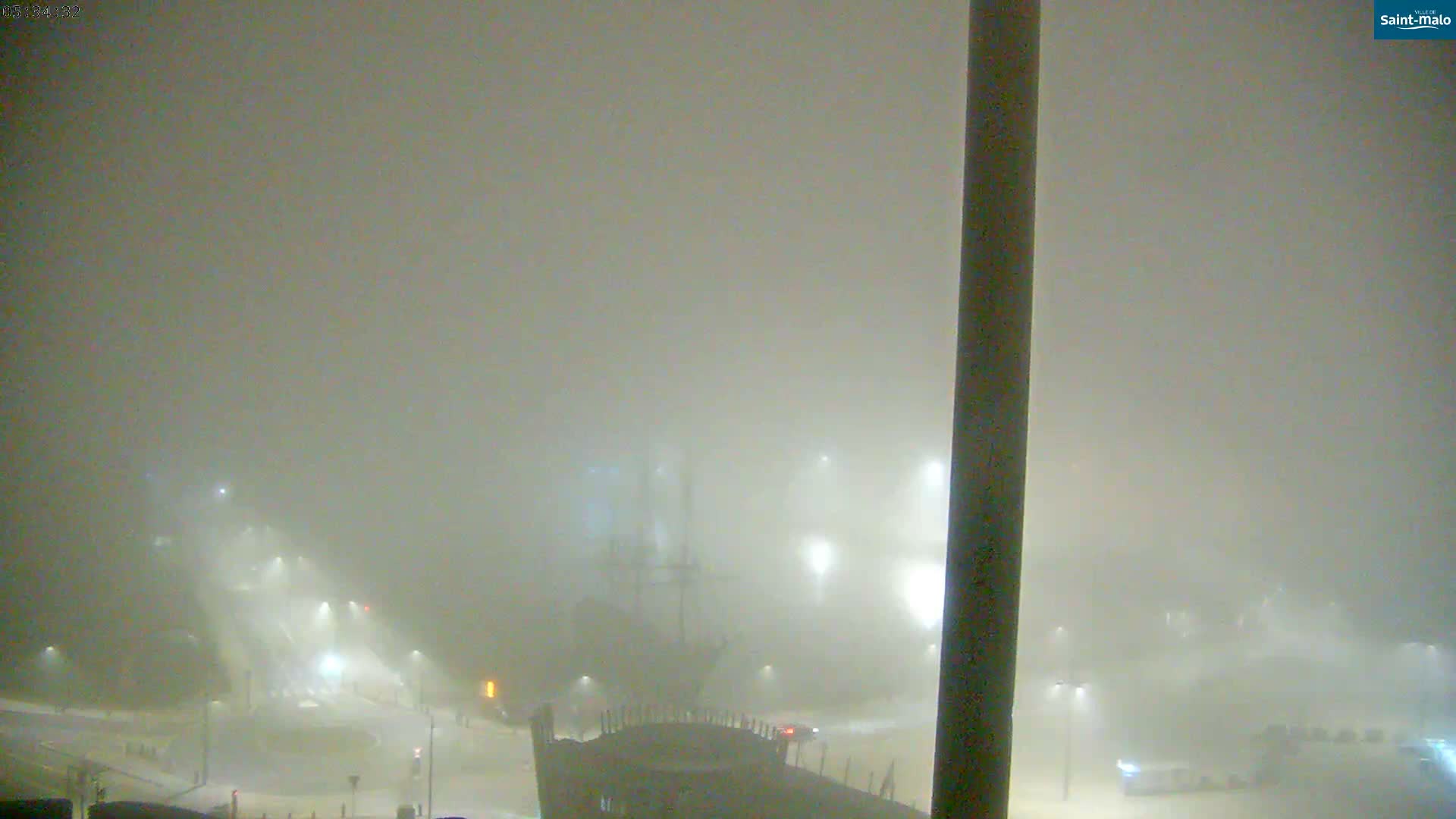 Saint-Malo City Skyline PTZ Live Cam - Saint-Malo, Ille-et-Vilaine, Bretagne, France