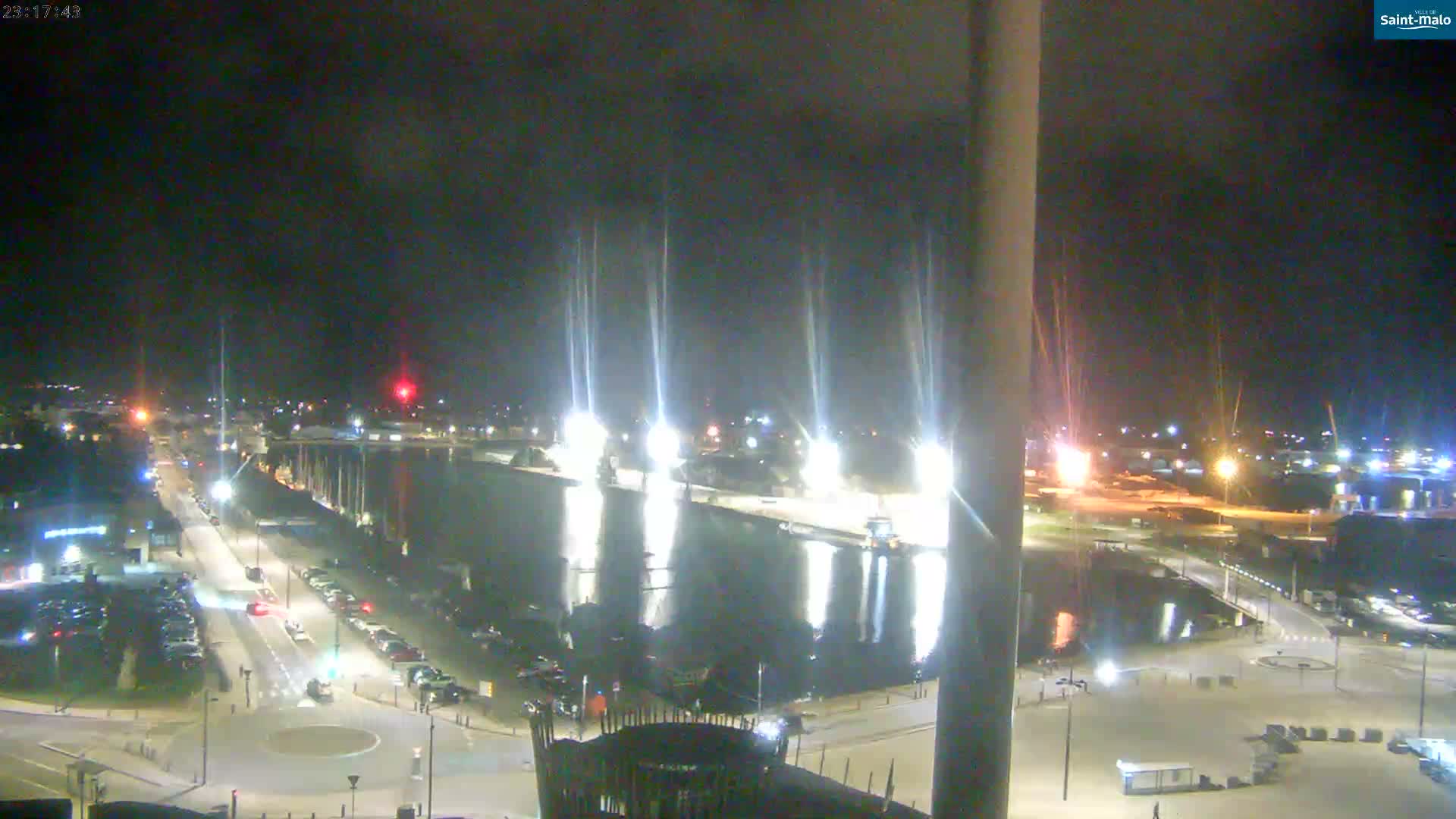 Saint-Malo City Skyline PTZ Live Cam - Saint-Malo, Ille-et-Vilaine, Bretagne, France