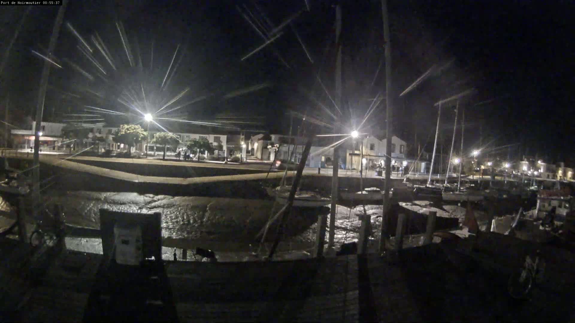 Noirmoutier-en-l'lle Village Live Cam - Les Sables-d'Olonne, Vendée, Pays de la Loire, France