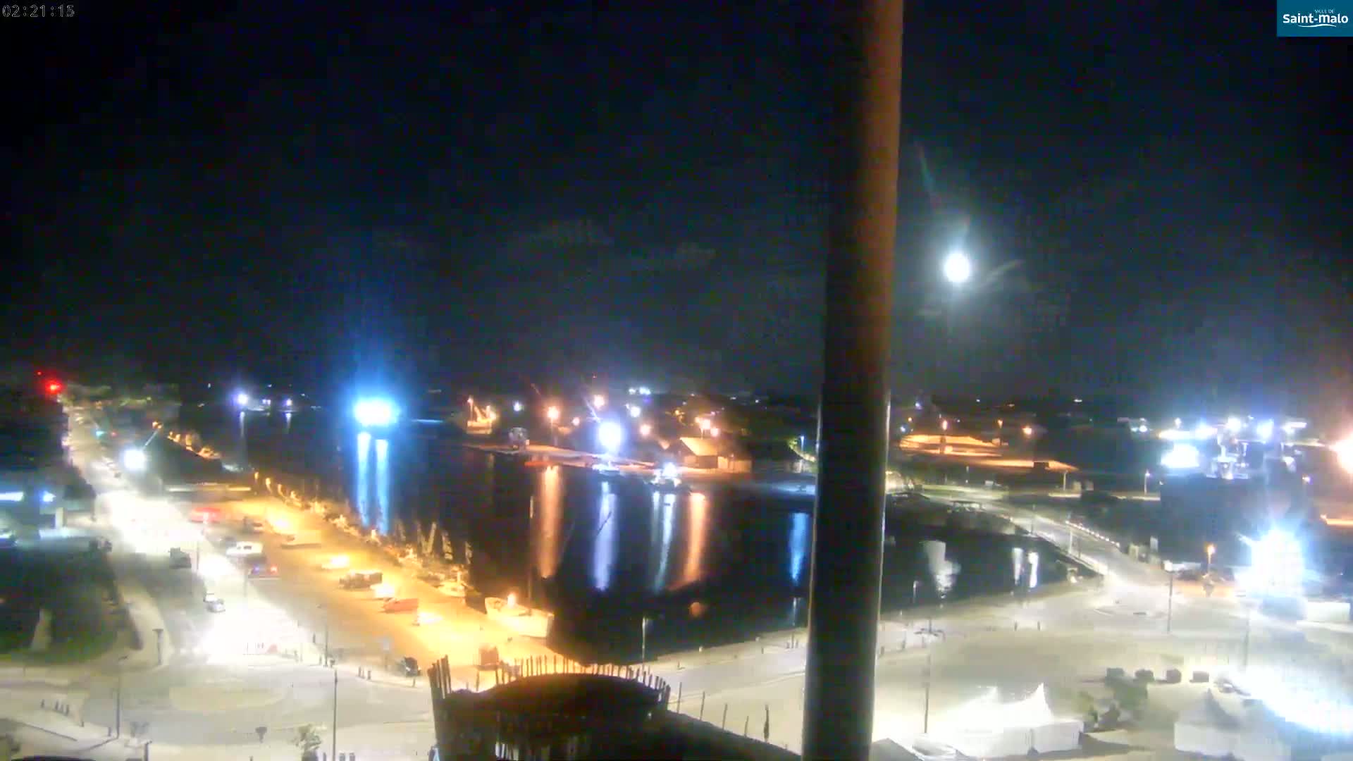 Noirmoutier-en-l'lle Village Live Cam - Les Sables-d'Olonne, Vendée, Pays de la Loire, France
