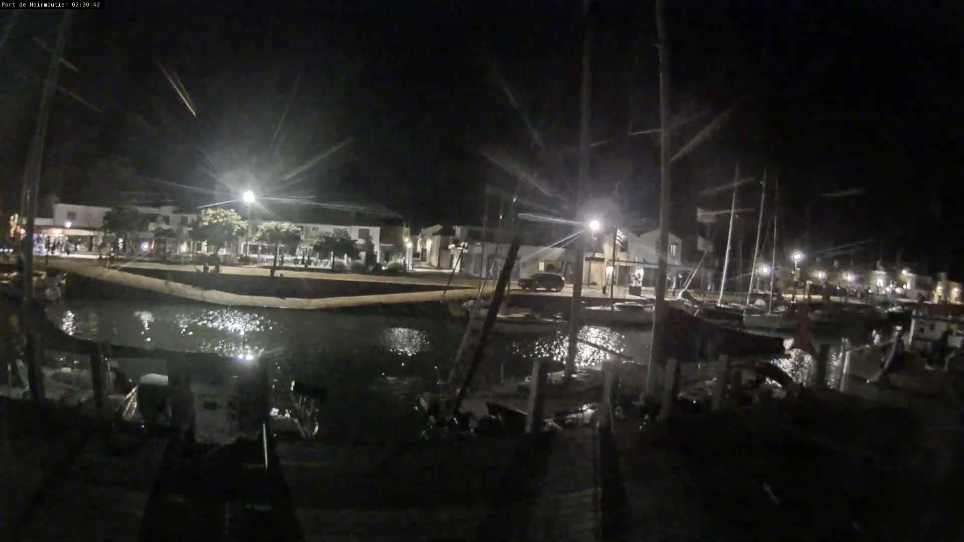 Noirmoutier-en-l'lle Village Live Cam - Les Sables-d'Olonne, Vendée, Pays de la Loire, France