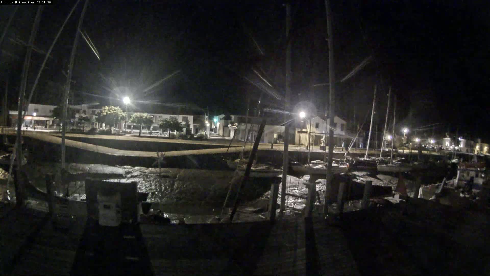 Noirmoutier-en-l'lle Village Live Cam - Les Sables-d'Olonne, Vendée, Pays de la Loire, France