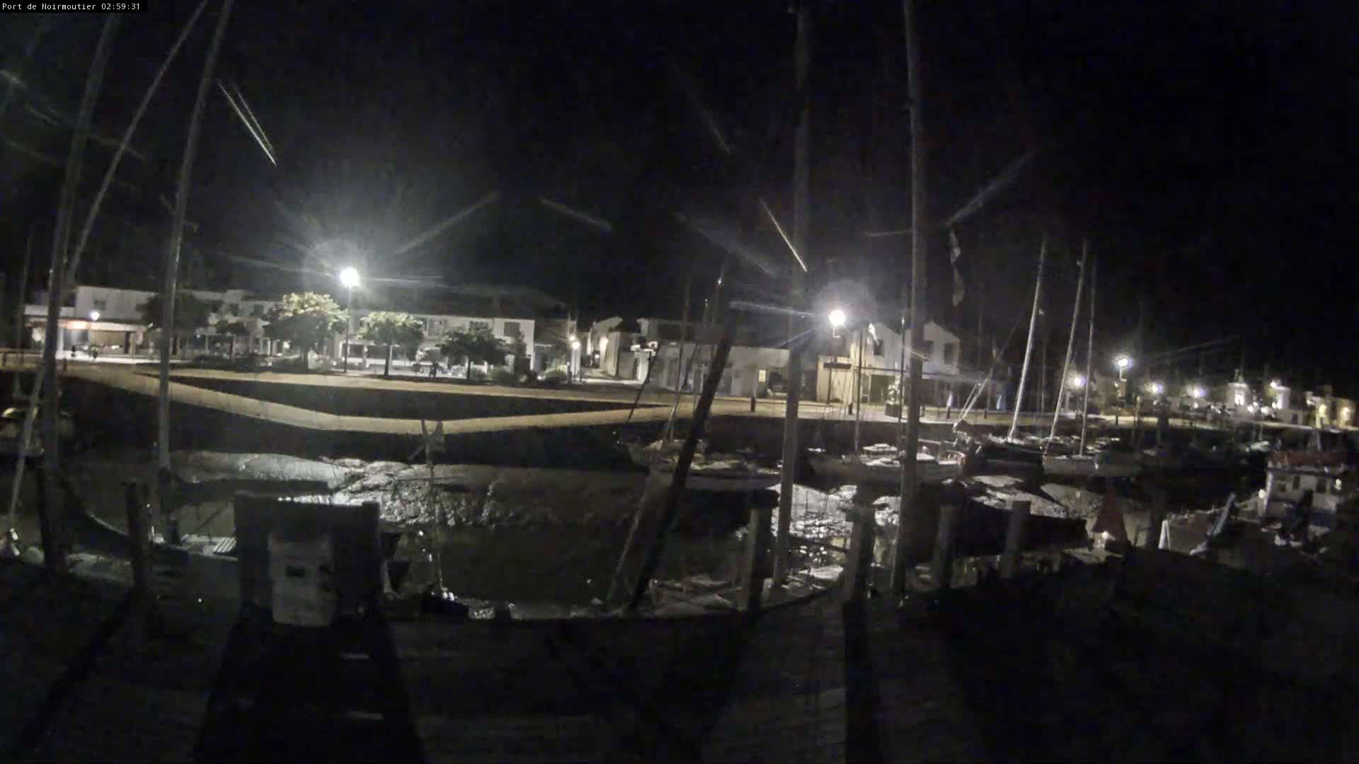 Noirmoutier-en-l'lle Village Live Cam - Les Sables-d'Olonne, Vendée, Pays de la Loire, France