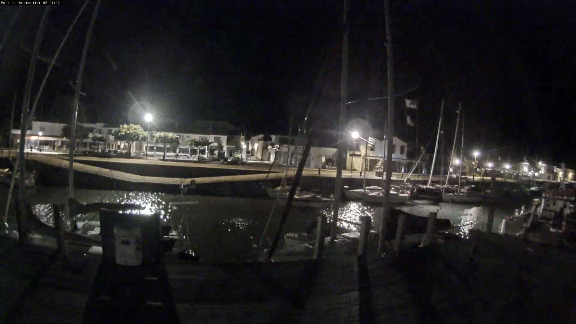 Noirmoutier-en-l'lle Village Live Cam - Les Sables-d'Olonne, Vendée, Pays de la Loire, France
