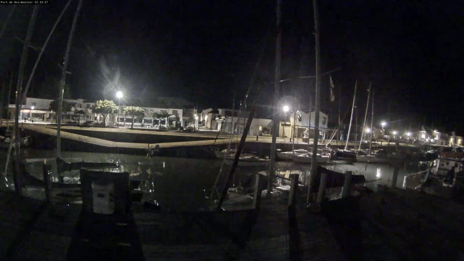 Noirmoutier-en-l'lle Village Live Cam - Les Sables-d'Olonne, Vendée, Pays de la Loire, France