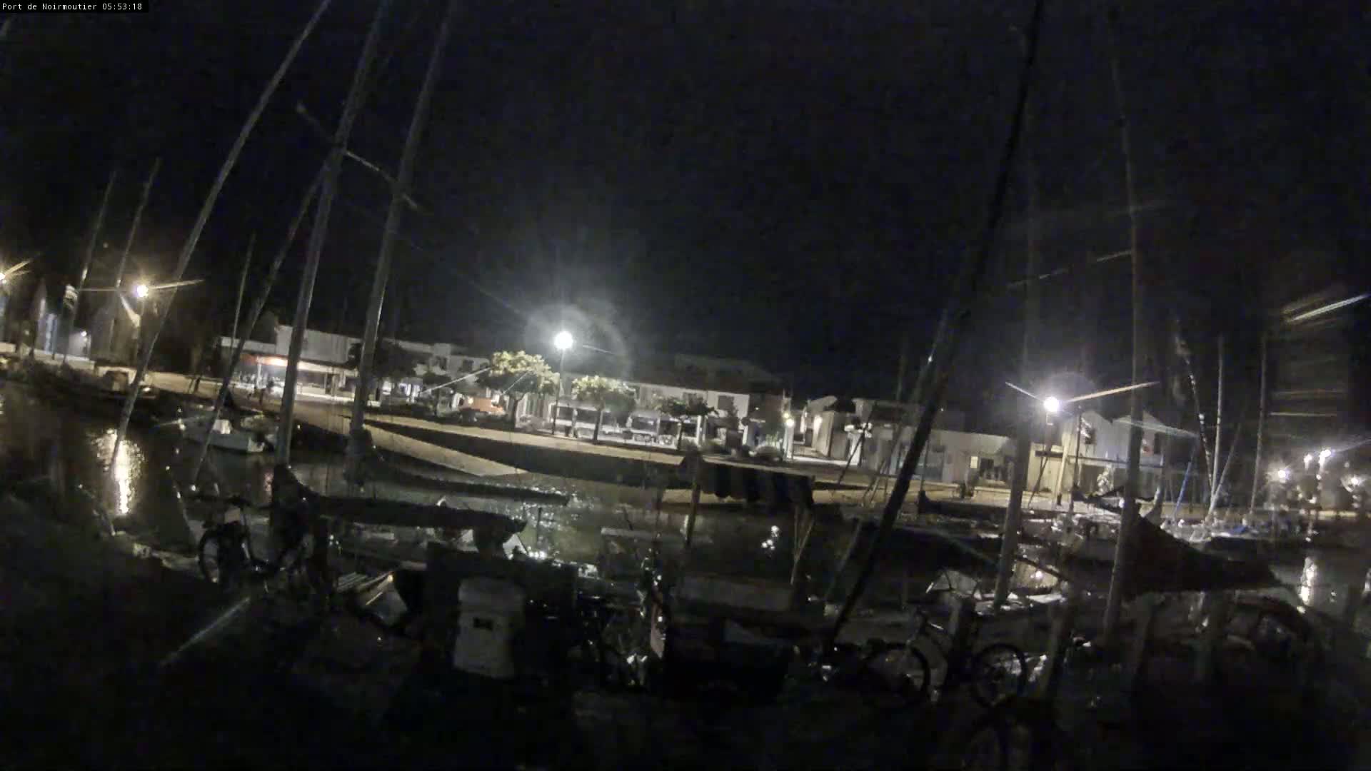 Noirmoutier-en-l'lle Village Live Cam - Les Sables-d'Olonne, Vendée, Pays de la Loire, France