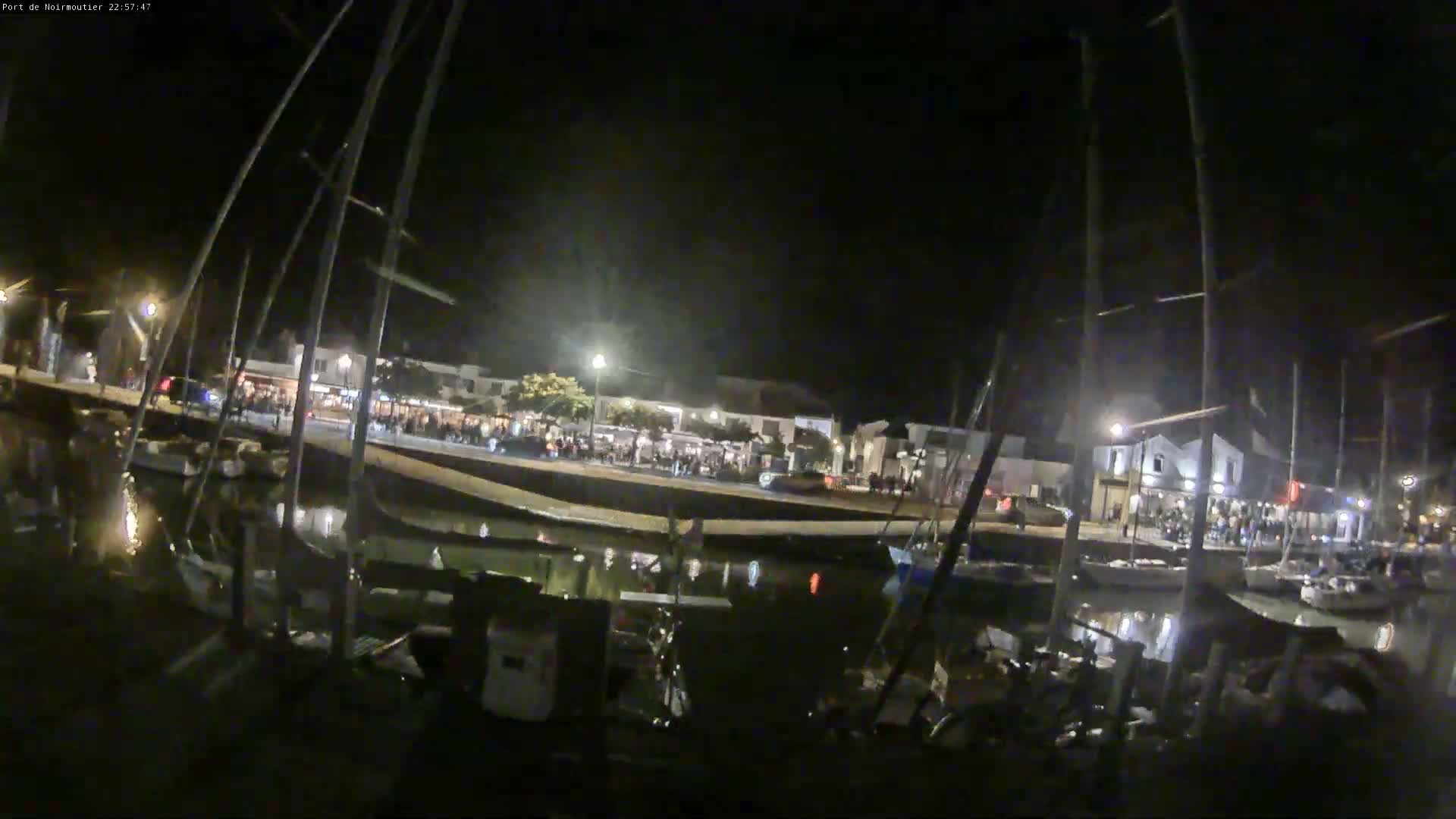 Noirmoutier-en-l'lle Village Live Cam - Les Sables-d'Olonne, Vendée, Pays de la Loire, France