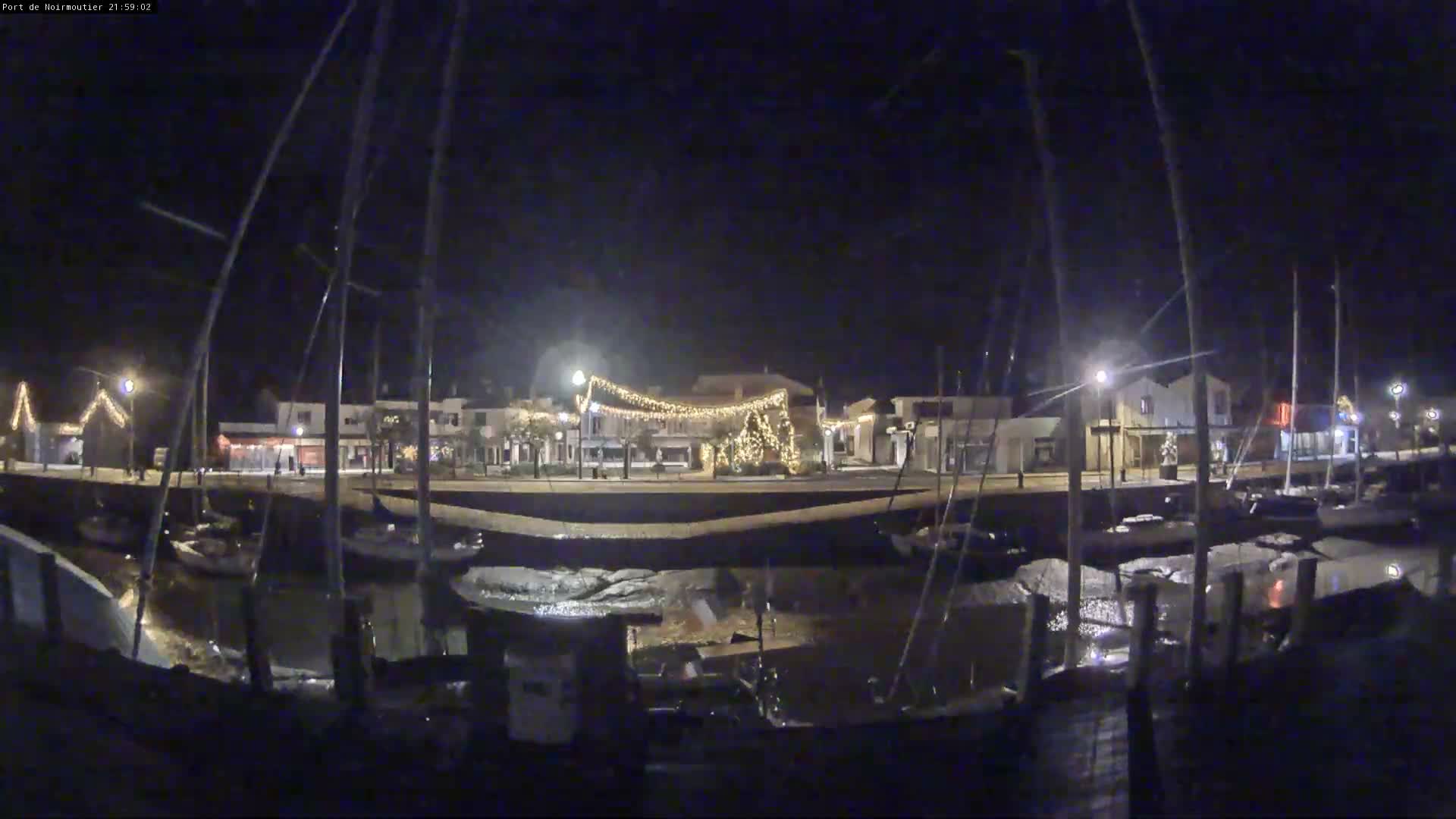 Noirmoutier-en-l'lle Village Live Cam - Les Sables-d'Olonne, Vendée, Pays de la Loire, France