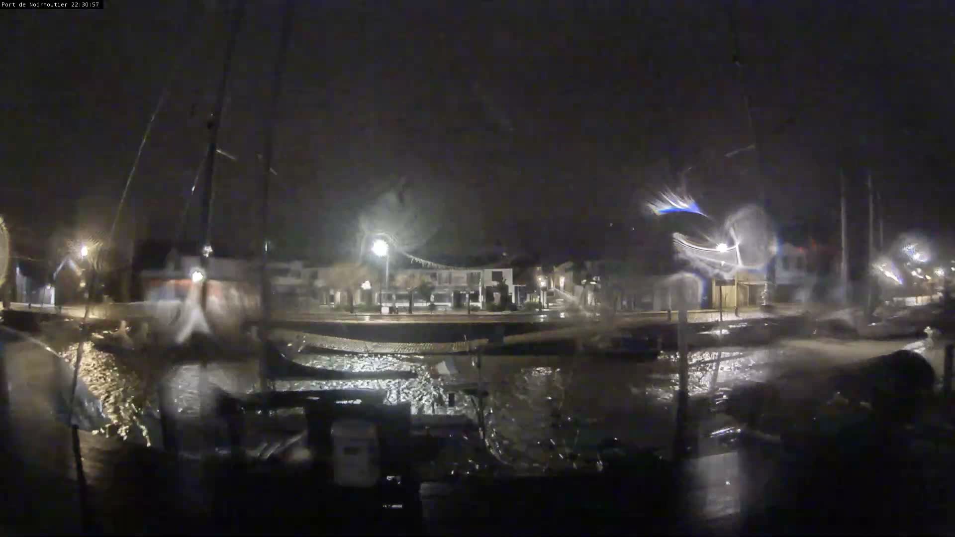Noirmoutier-en-l'lle Village Live Cam - Les Sables-d'Olonne, Vendée, Pays de la Loire, France