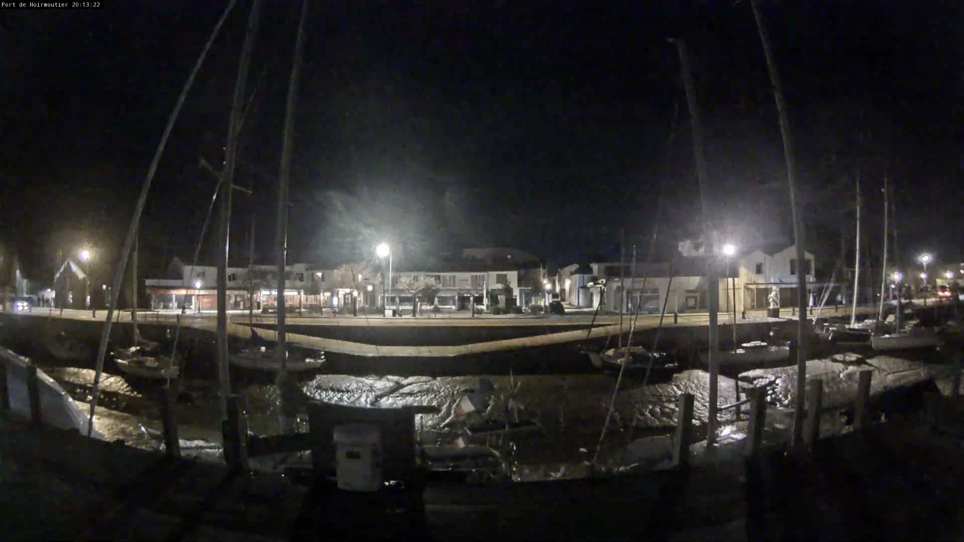 Noirmoutier-en-l'lle Village Live Cam - Les Sables-d'Olonne, Vendée, Pays de la Loire, France